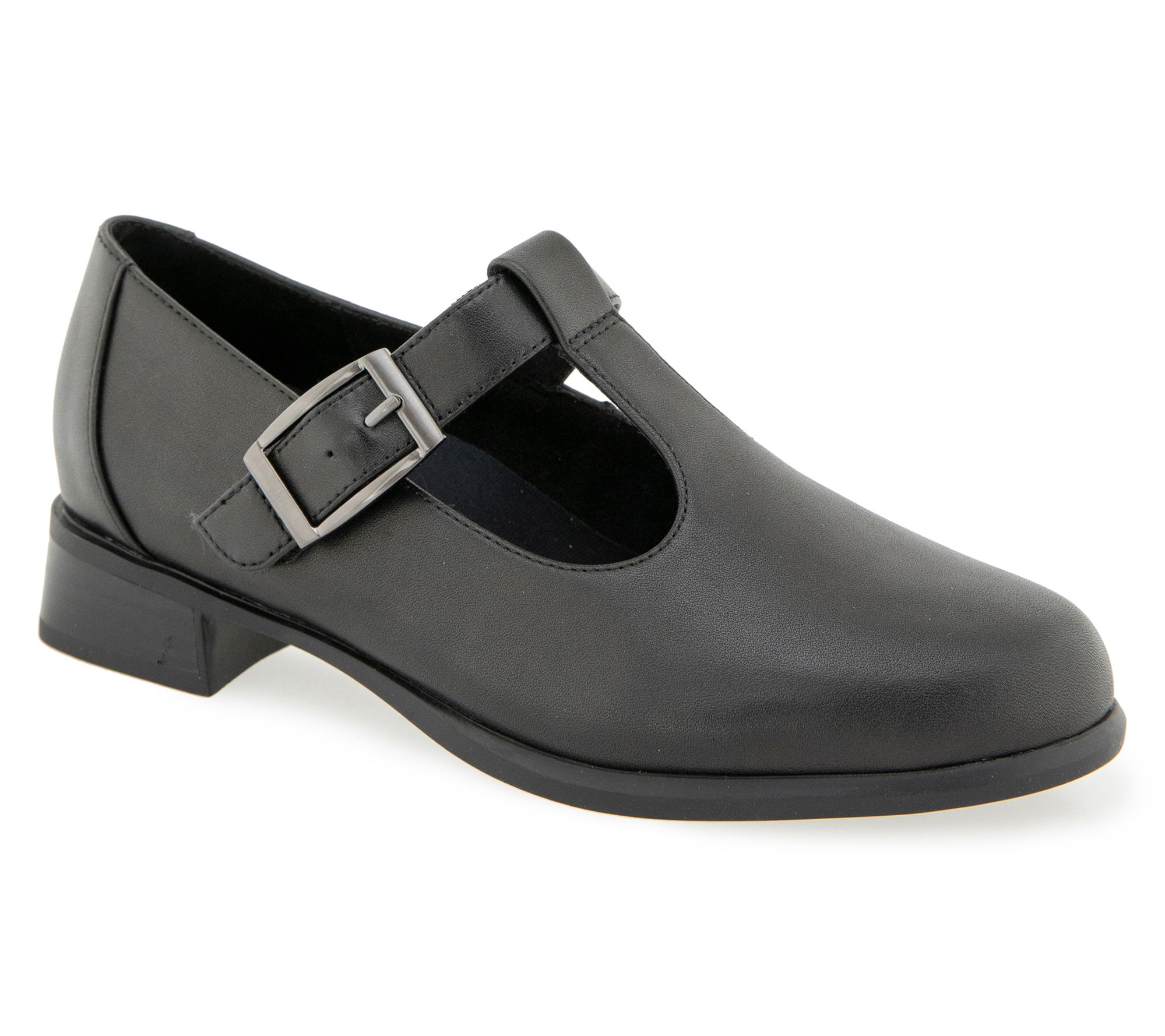 Munro Leather T-Strap Mary-Janes -Carmen