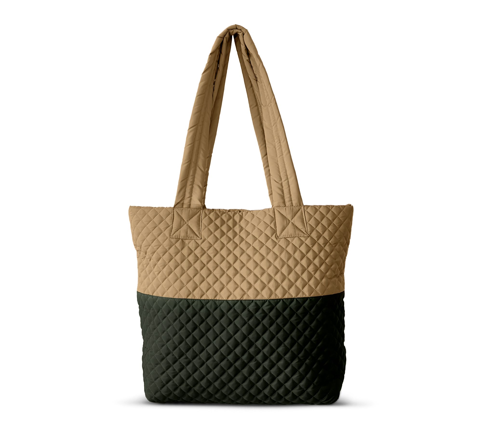Youzey The Newport Two-Tone Quilted Tote Bag