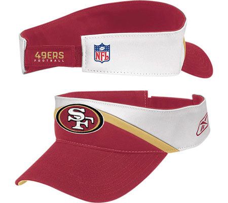 49ers visor hat