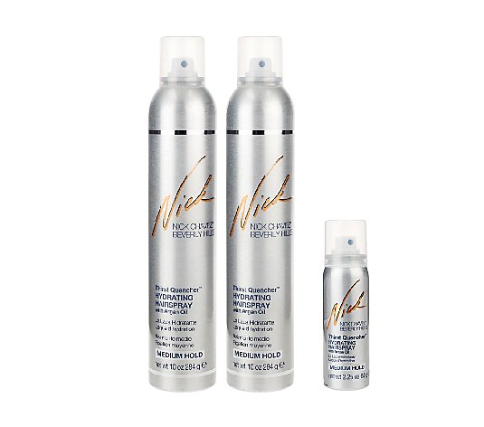 Nick Chavez Thirst Quencher Duo with Travel-Size Hairspray