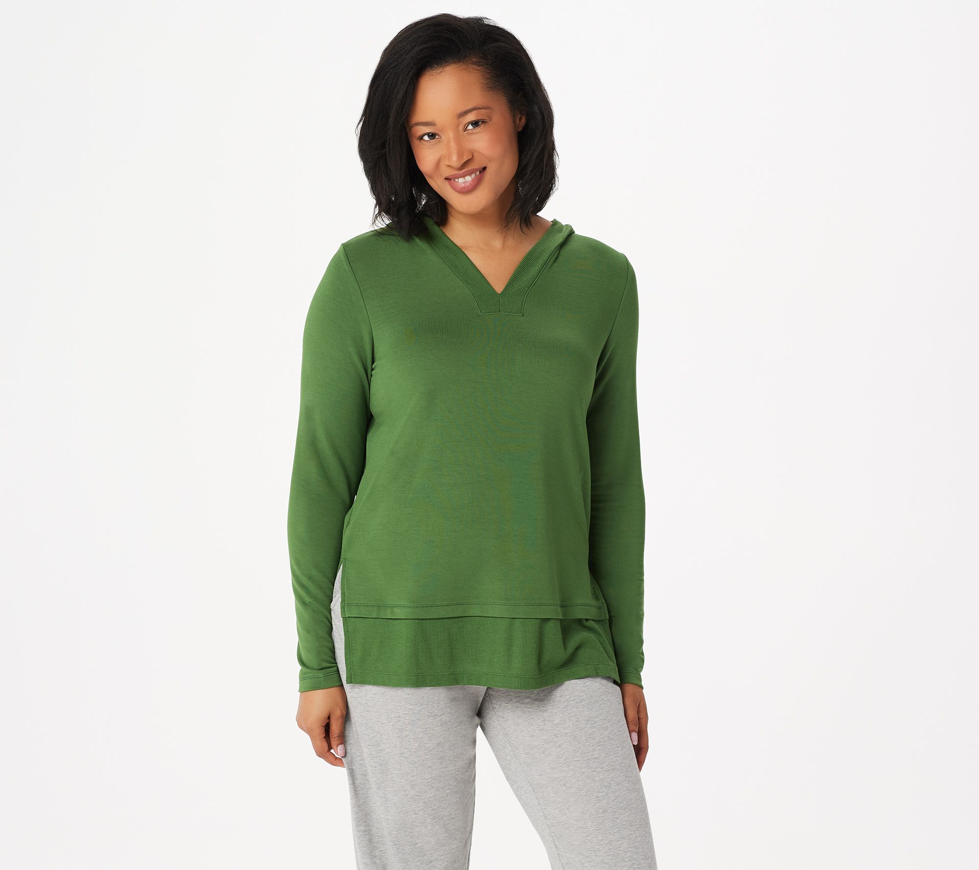 cuddl duds hooded tunic