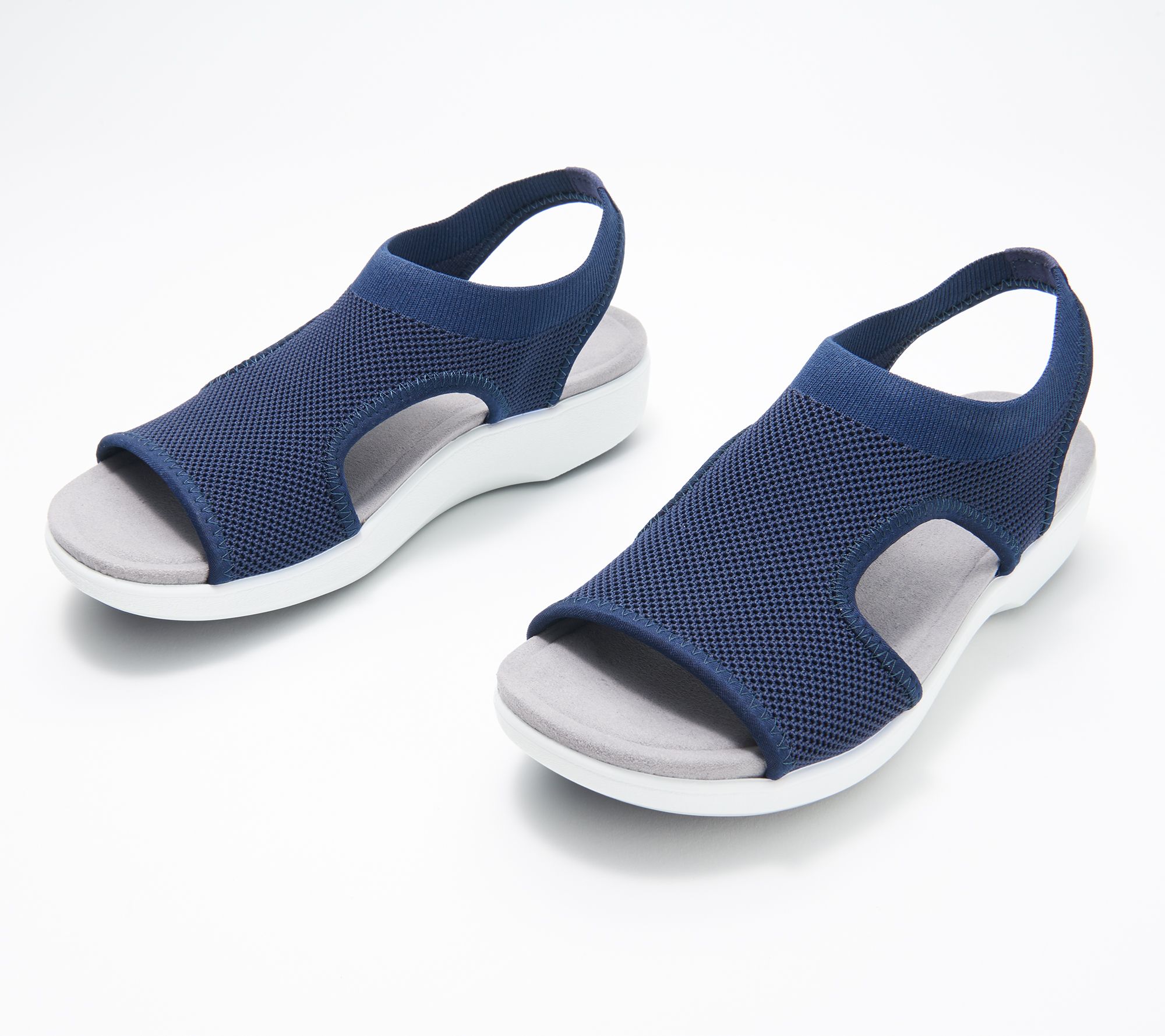 TRAQ by Alegria Dream Knit Sport Sandals - Qeen - QVC.com