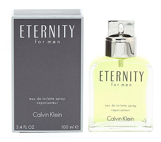 Calvin Klein Eternity Eau de Toilette Spray, For Men - 3.4 fl oz
