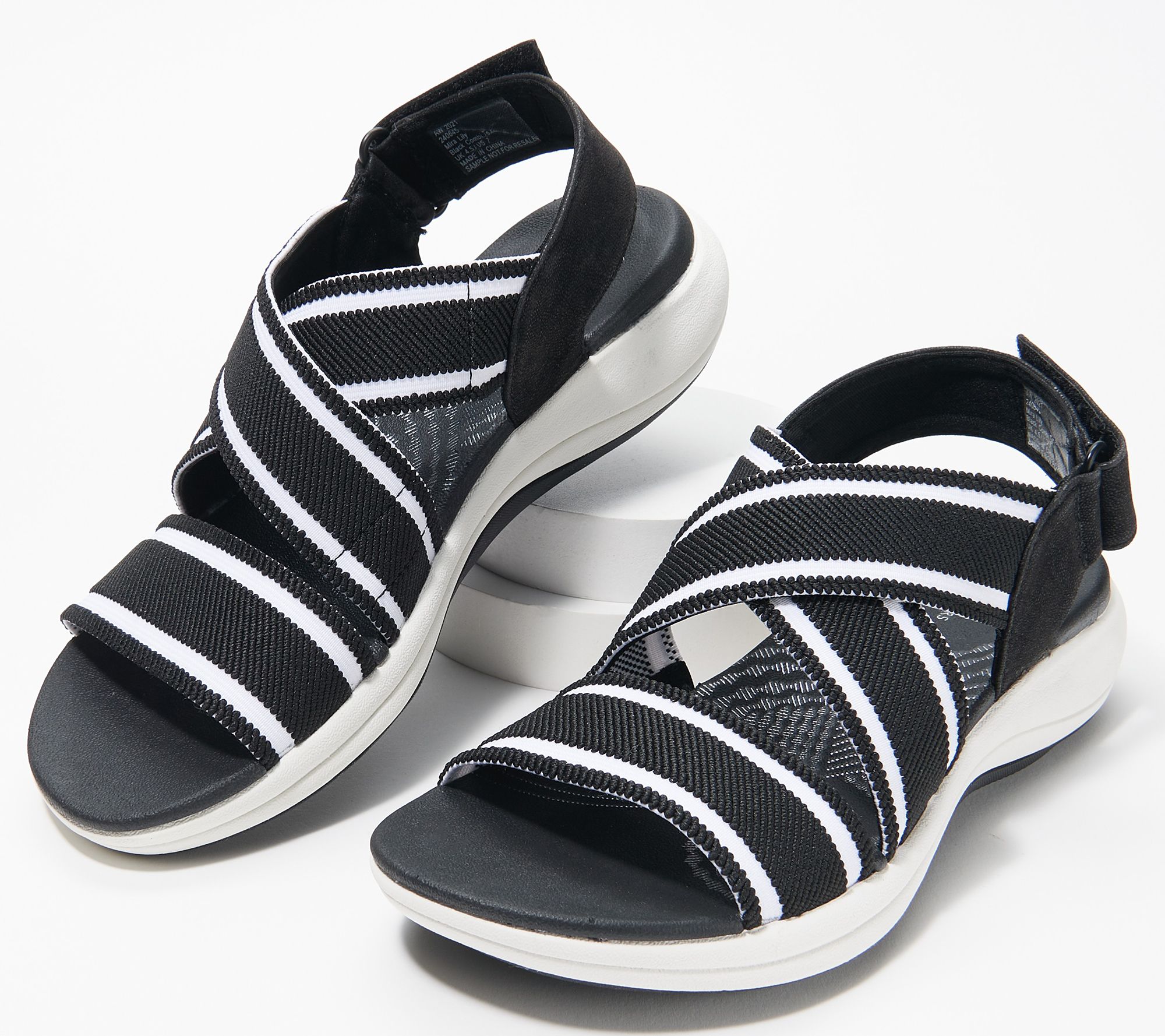 "As Is" CLOUDSTEPPERS by Clarks Sport Sandals - Mira Lily
