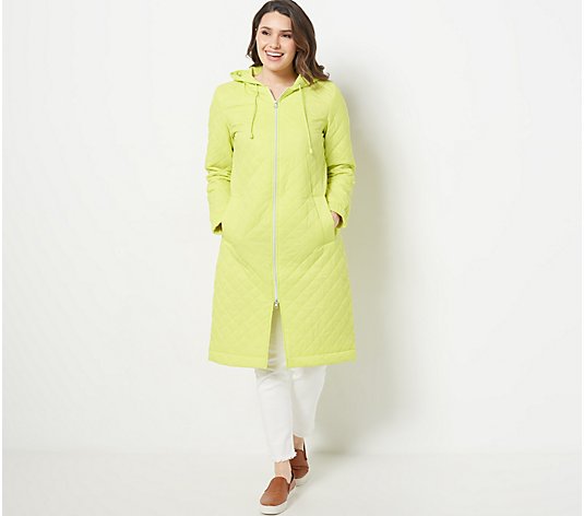 Nuage Maxi Diamond Quilted Lightweight Hooded Jacket