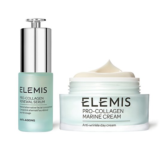 ELEMIS Pro-Collagen Marine Cream & Anti-Aging Renewal Serum