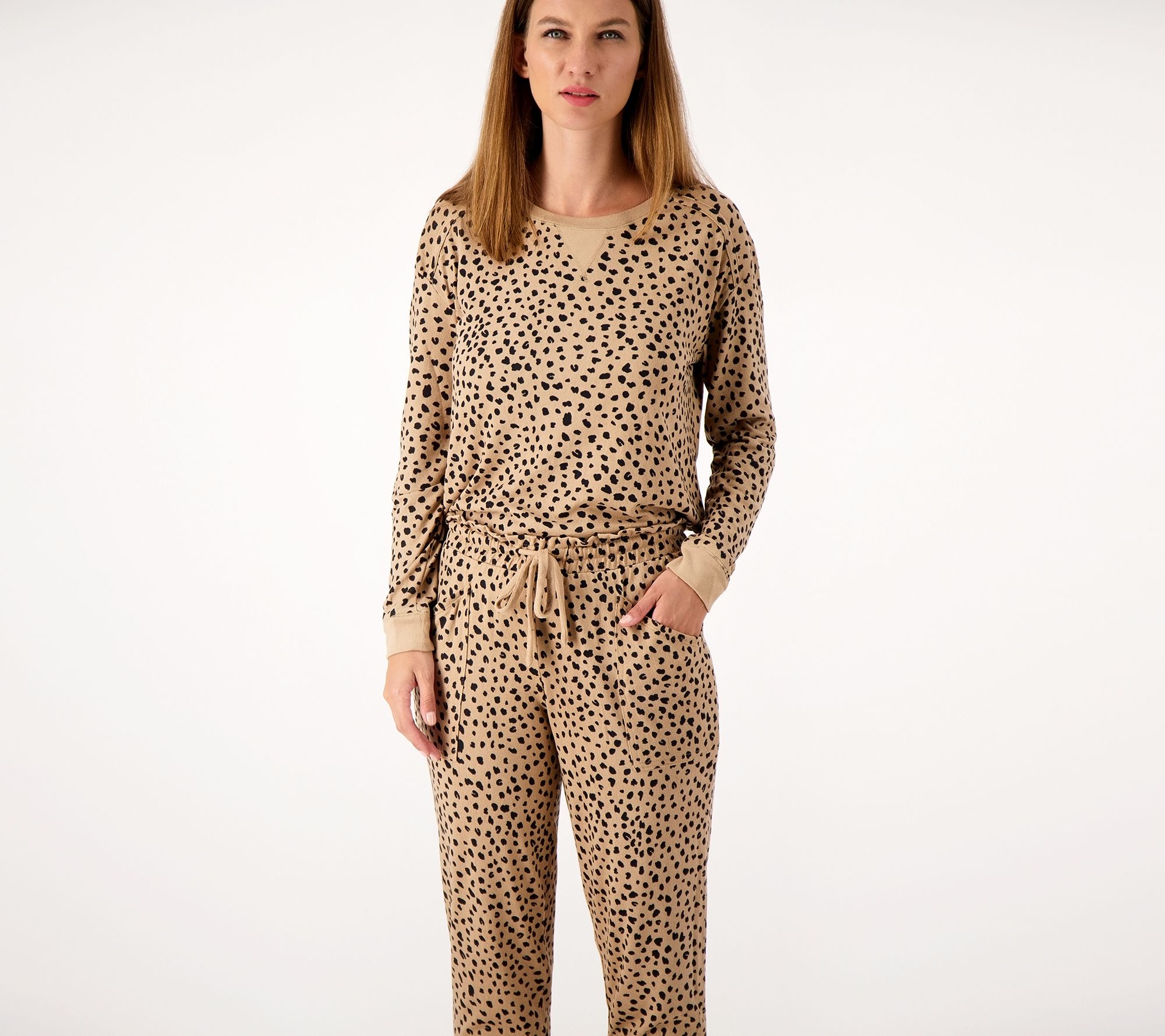 Koolaburra by UGG Marshmallow Jersey Pajama Set - QVC.com