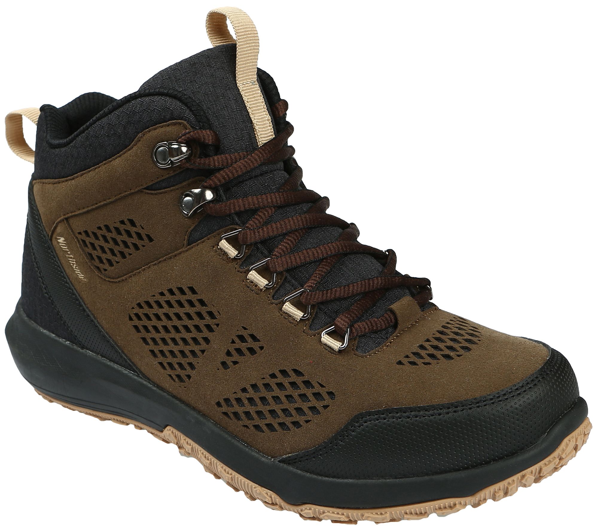 Northside Men's Mid Waterproof Hiking Boots - Benton - QVC.com