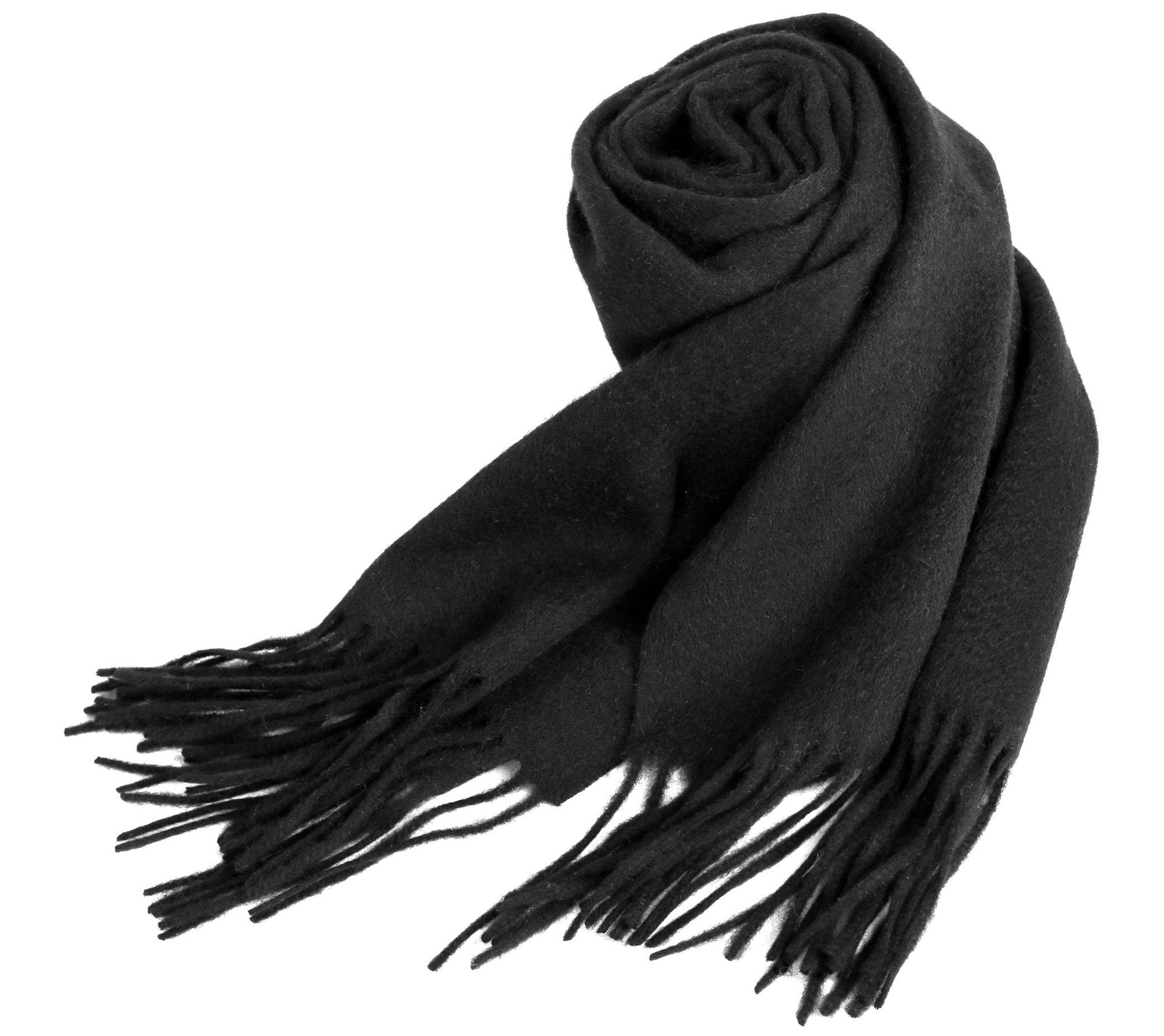 Karla Hanson Classic Fringe Wool Scarf