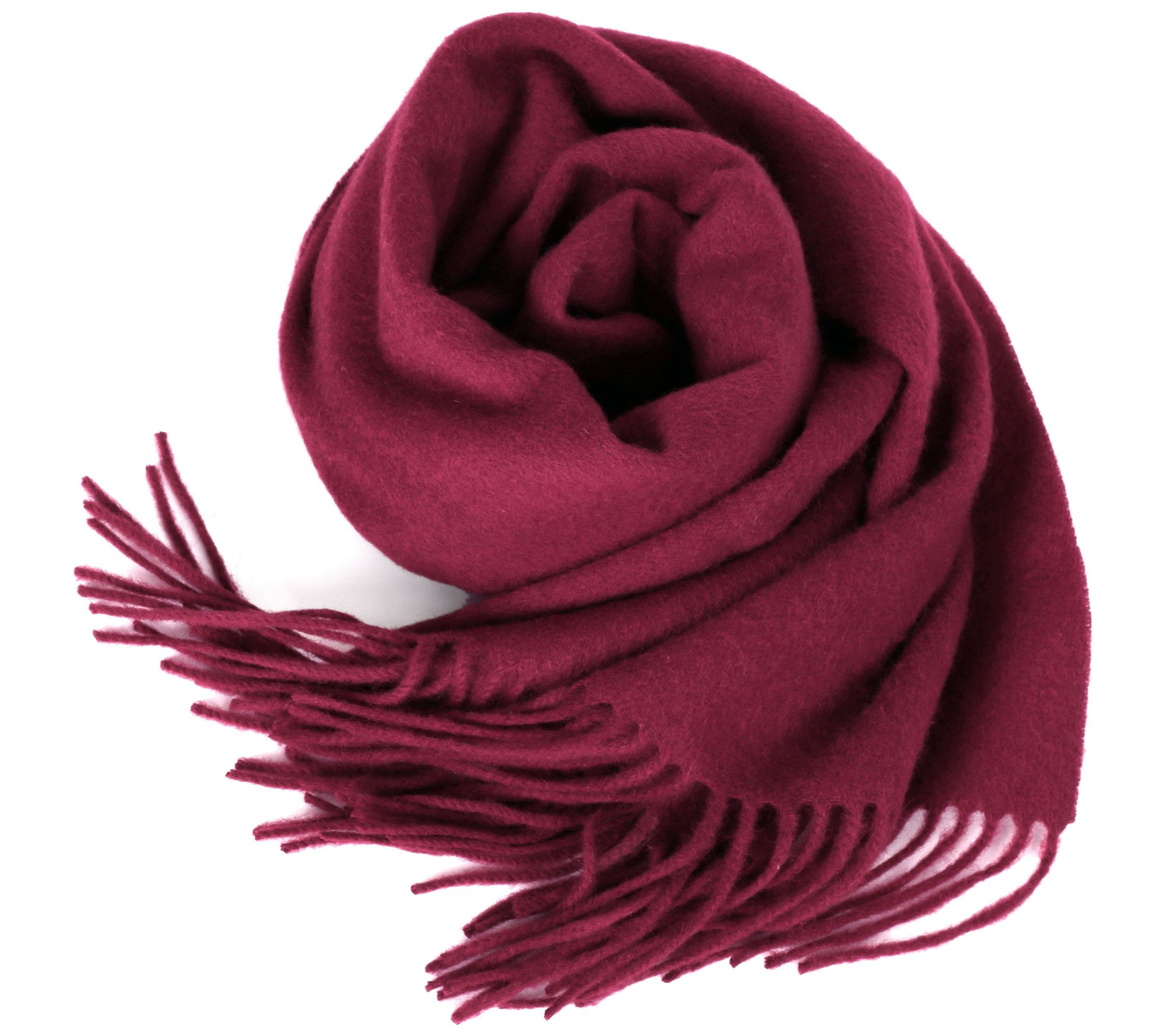 Karla Hanson Classic Fringe Wool Scarf