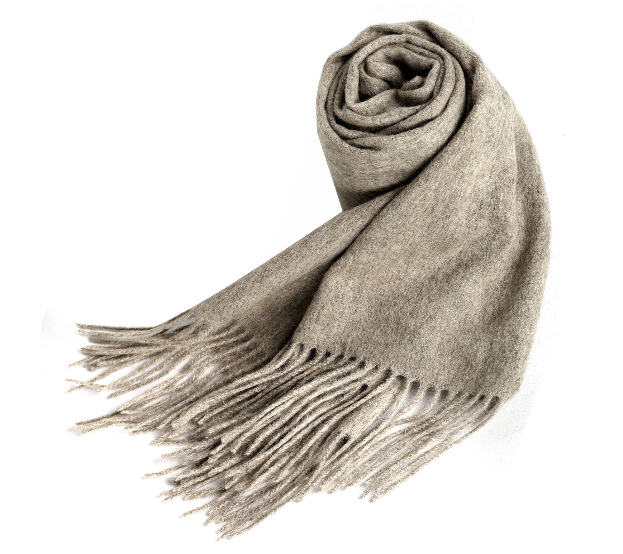 Karla Hanson Classic Fringe Wool Scarf