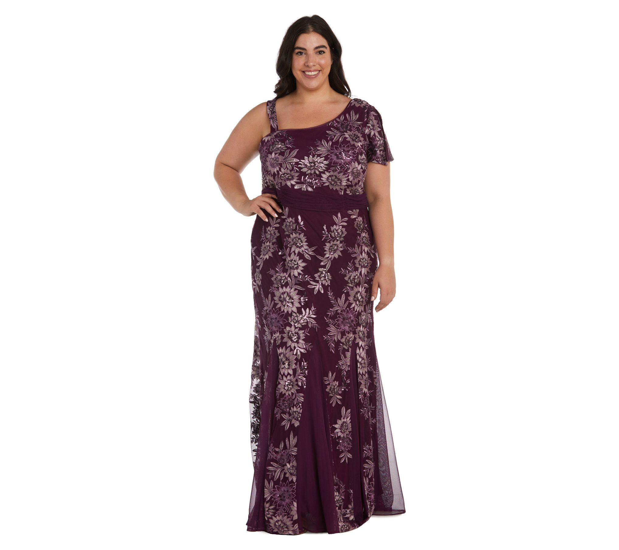 R&m richards plus hot sale size evening wear