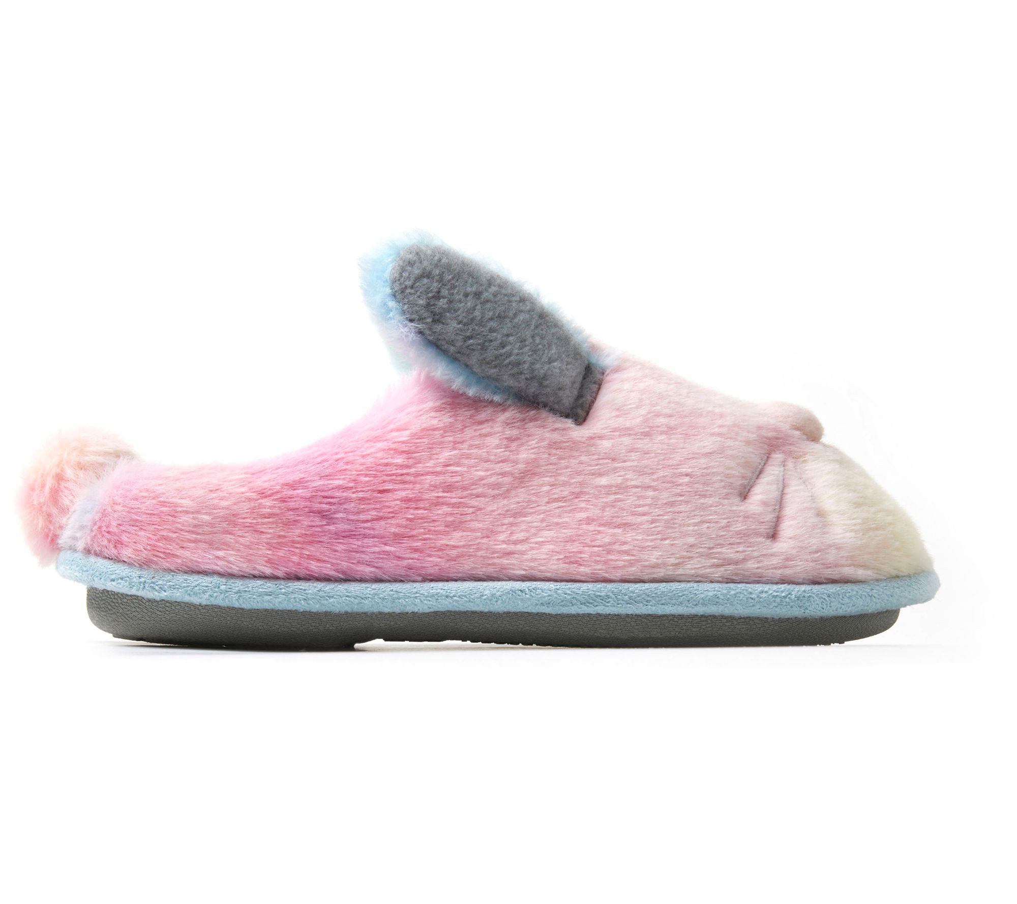 Dearfoams Kid's Matching Family Bunny Clog Slip per - QVC.com