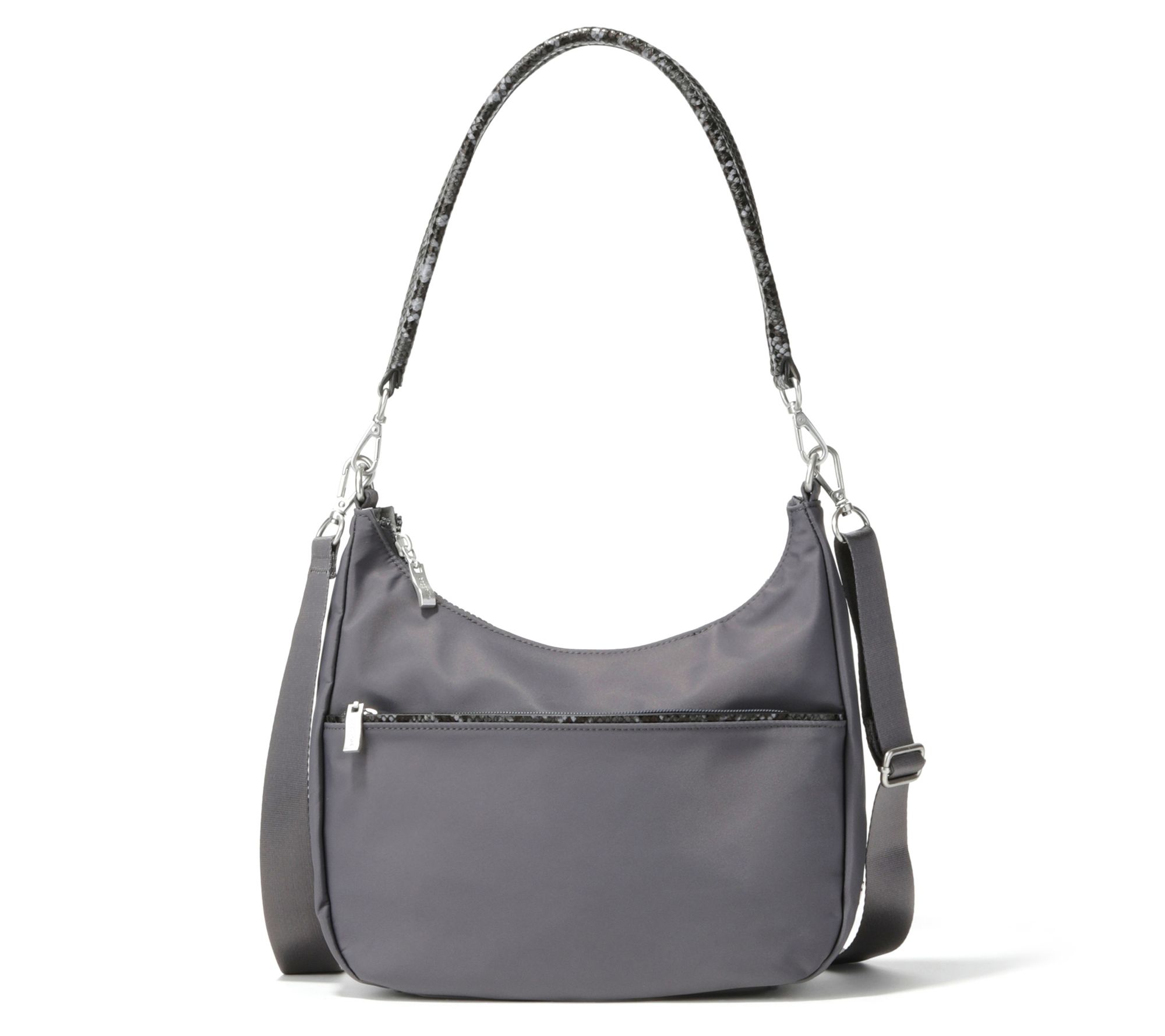 Baggallini Bowery Half Moon Bag QVC