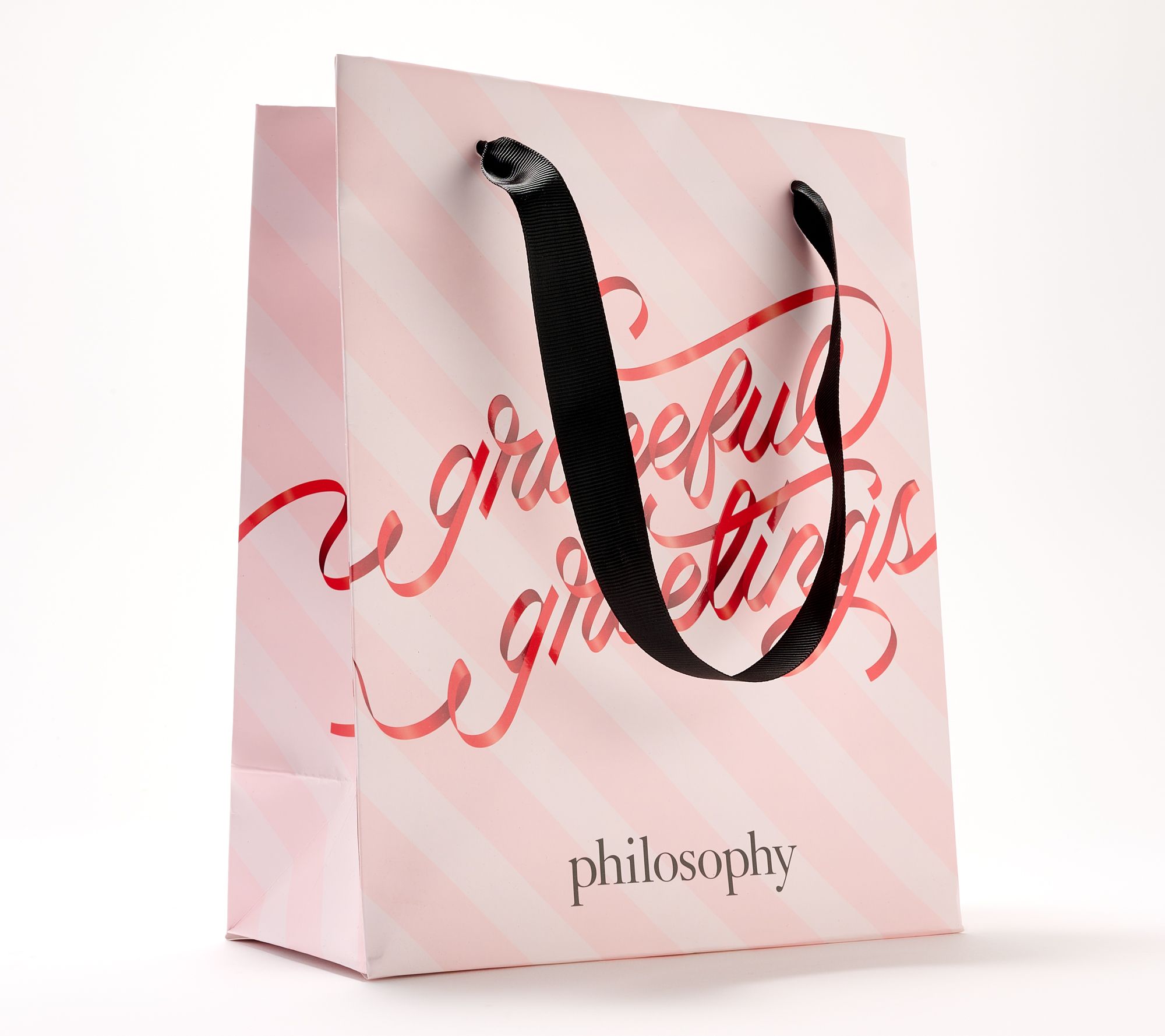 philosophy glazed body souffle 8-oz duo with bag - QVC.com