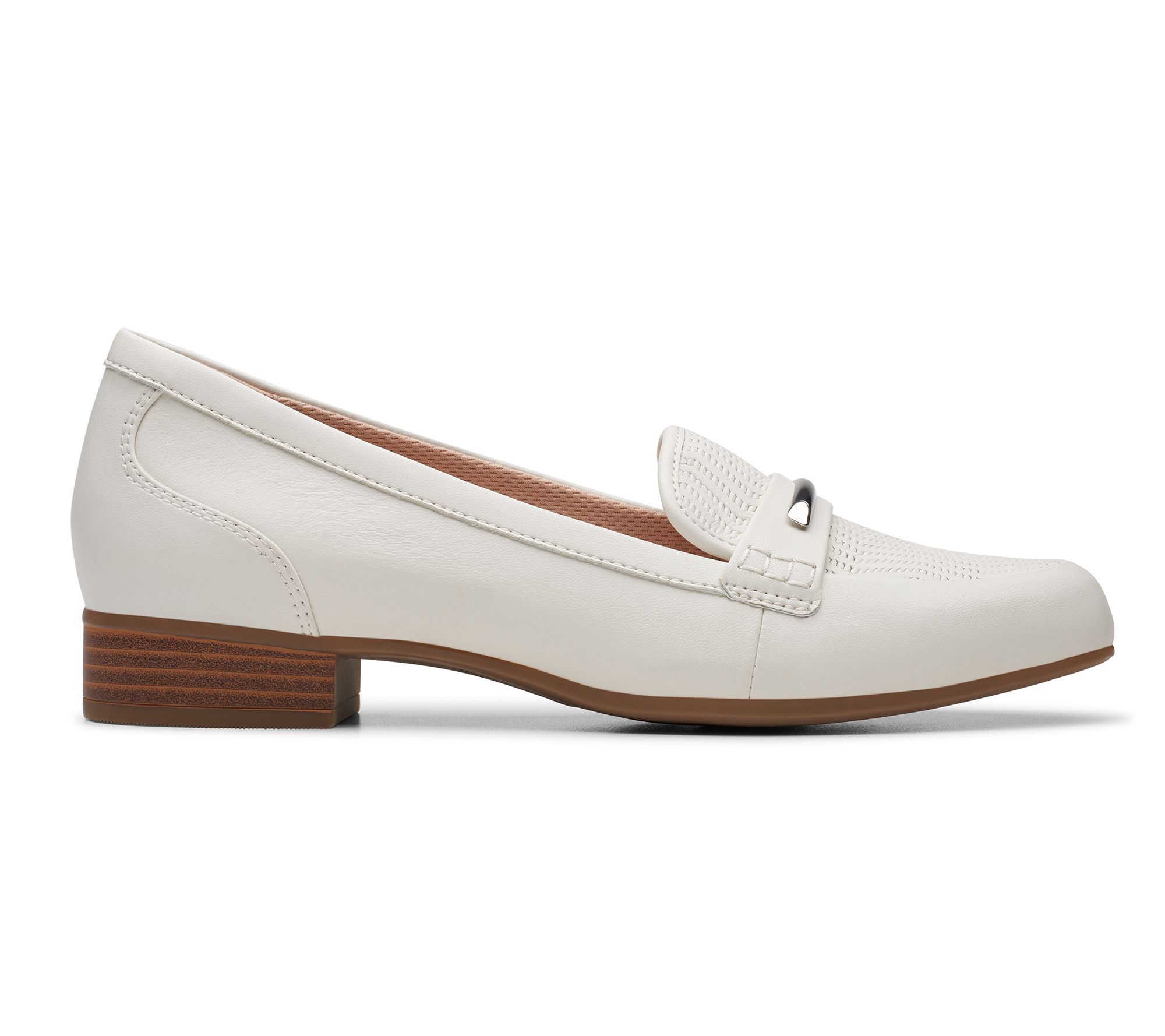 Clarks Collection Leather Loafer Juliet Aster - QVC.com