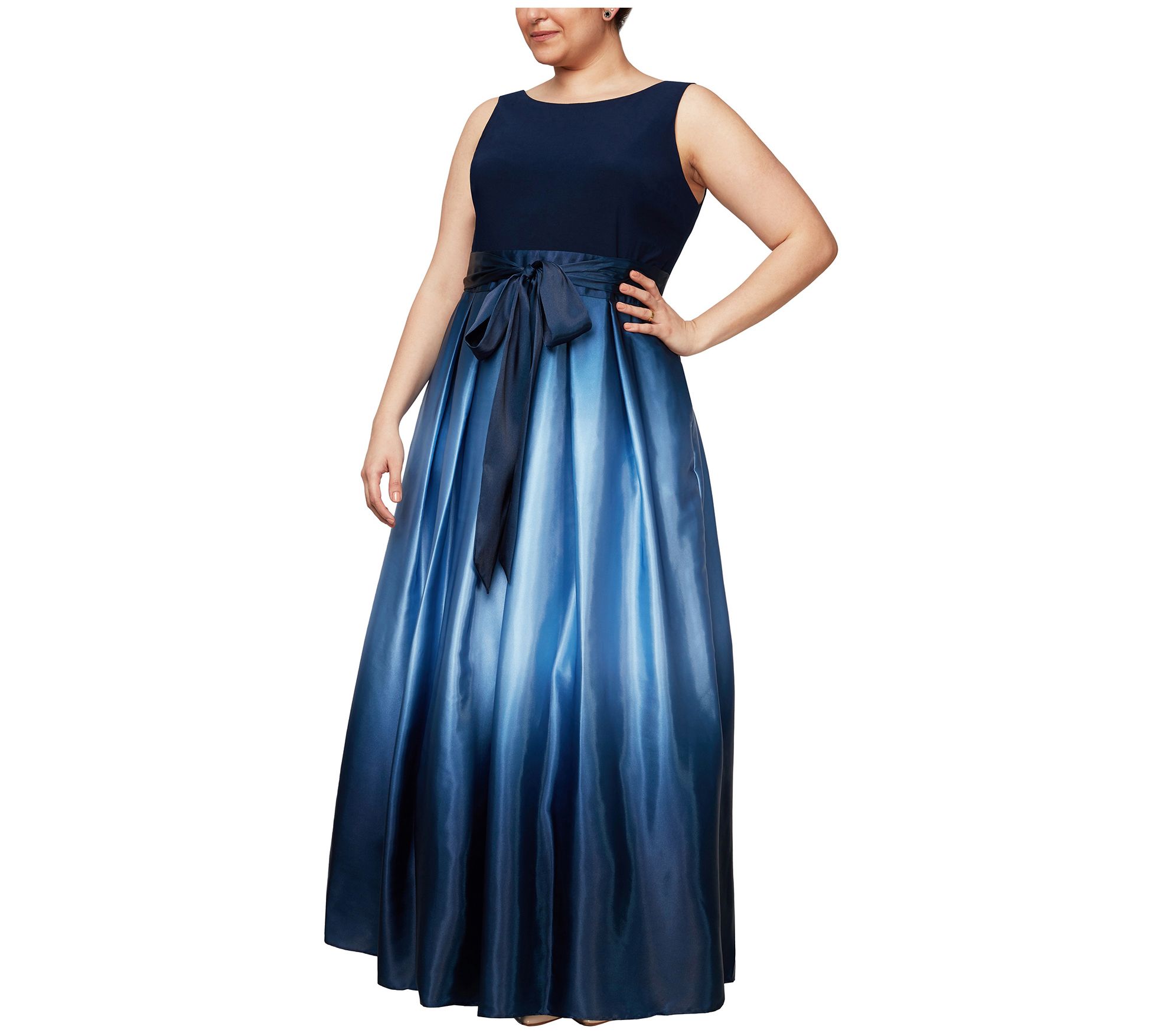 Qvc plus 2025 size formal dresses