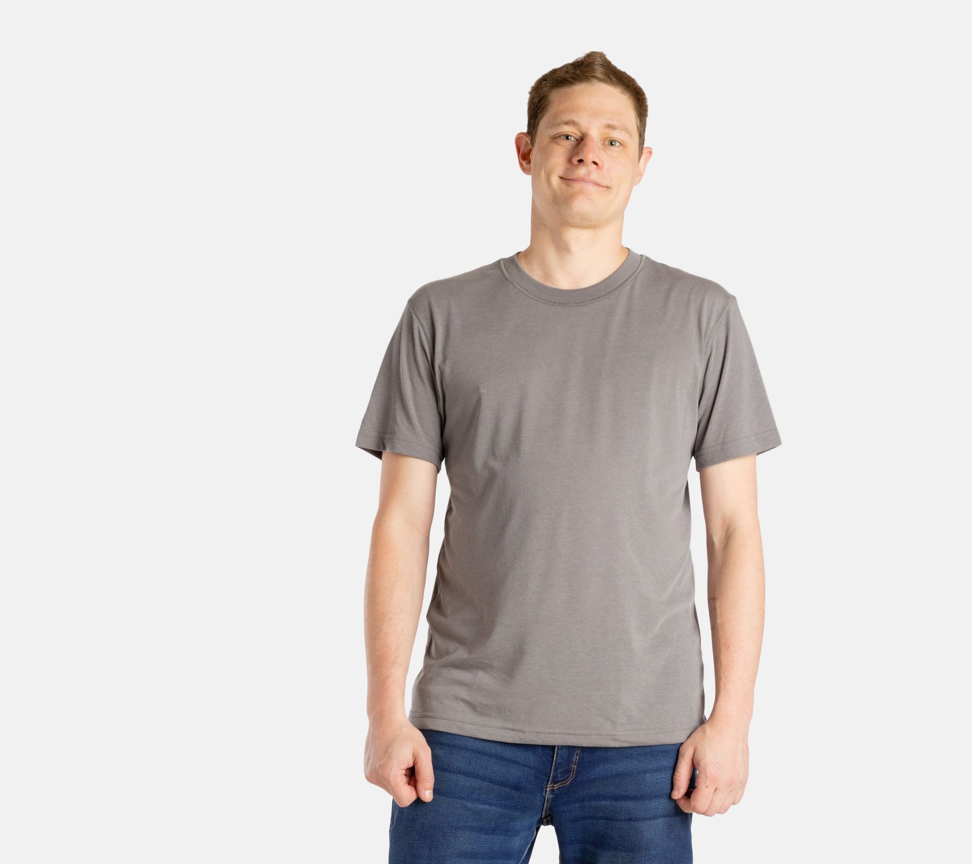 No Limbits Adaptive Men's Charcoal Sensory Tee