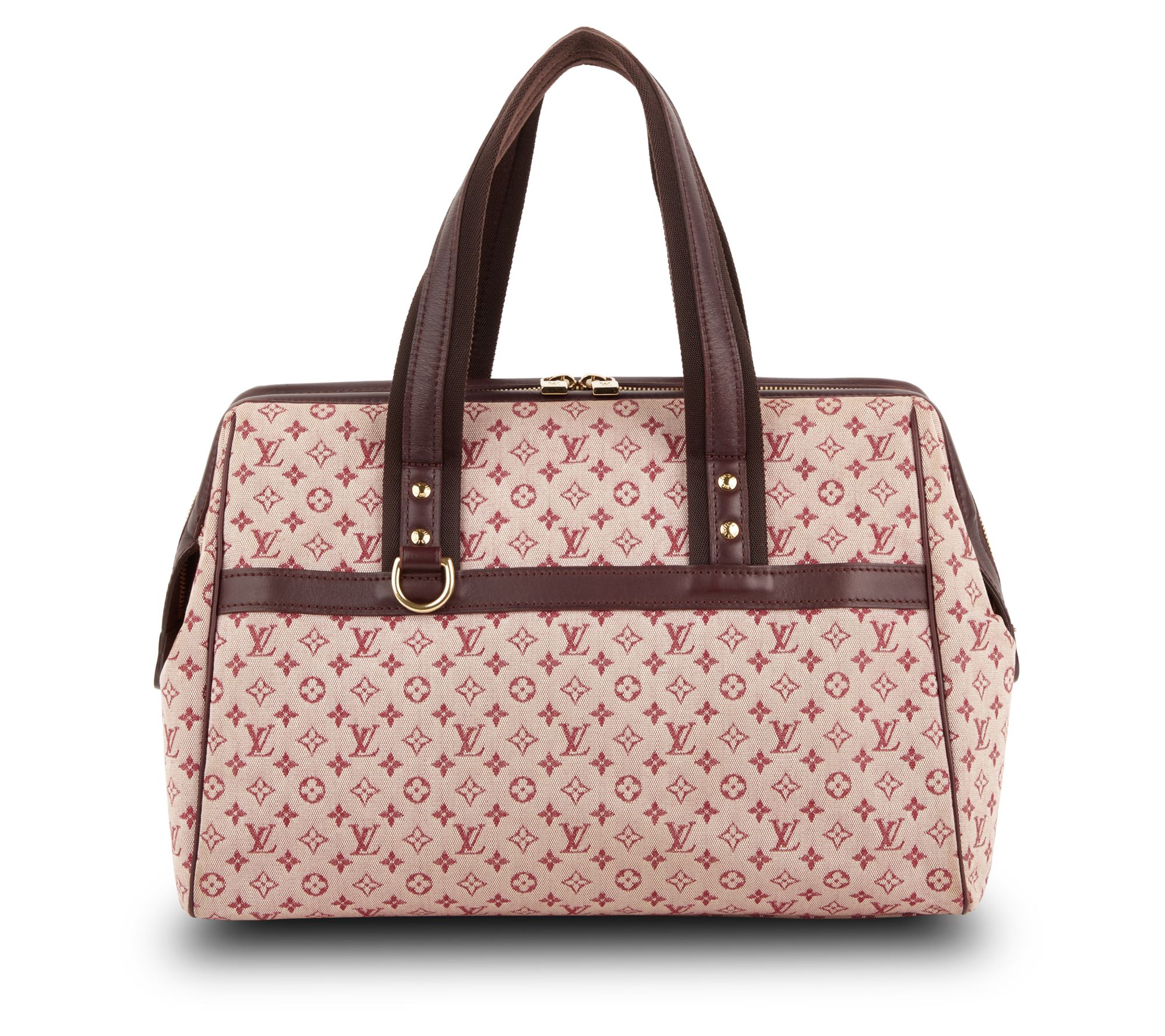 Louis Vuitton Bella Pink Canvas Handbag (Pre-Owned)