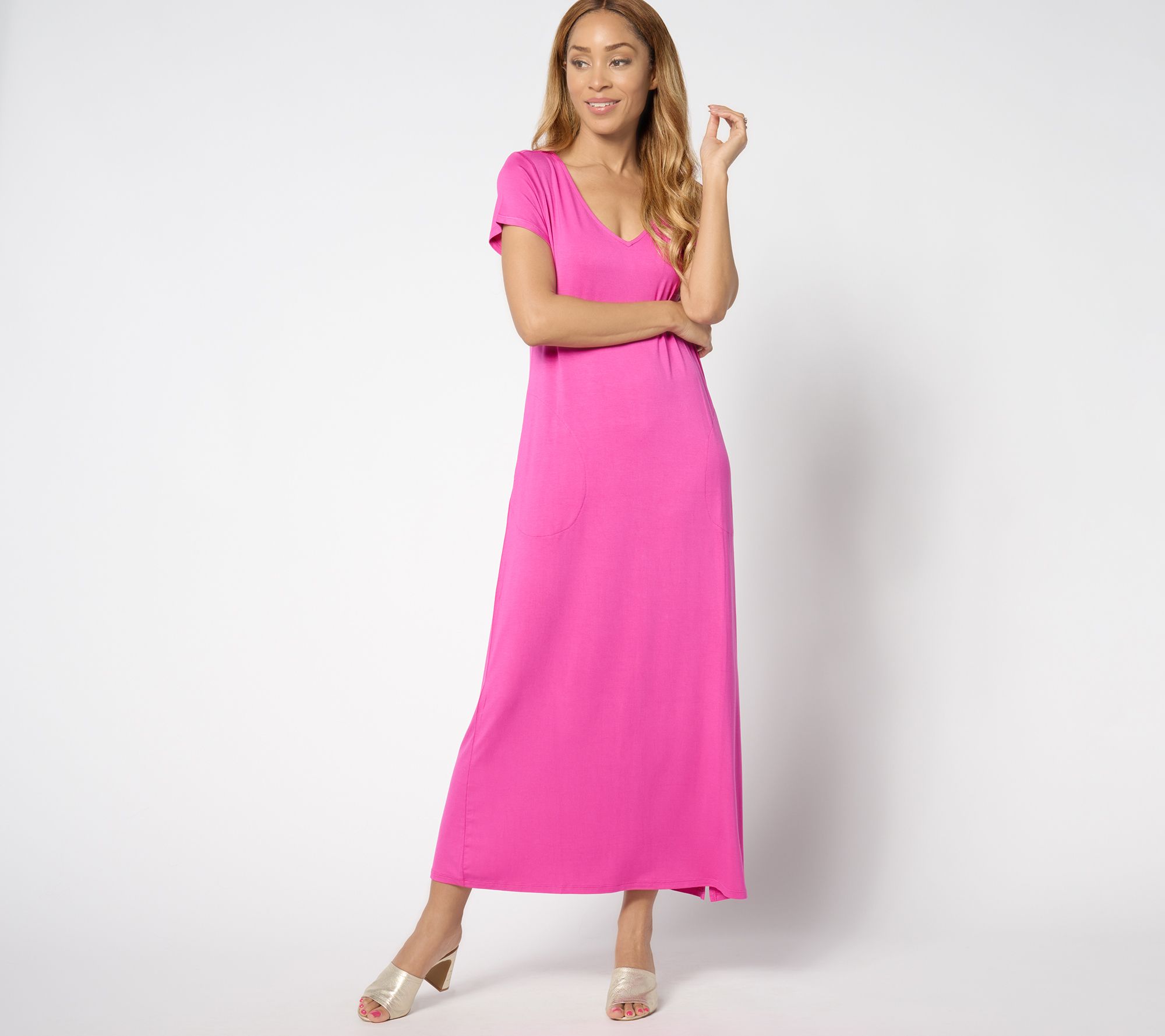 Belle by Kim Gravel Maxi Dresses QVC