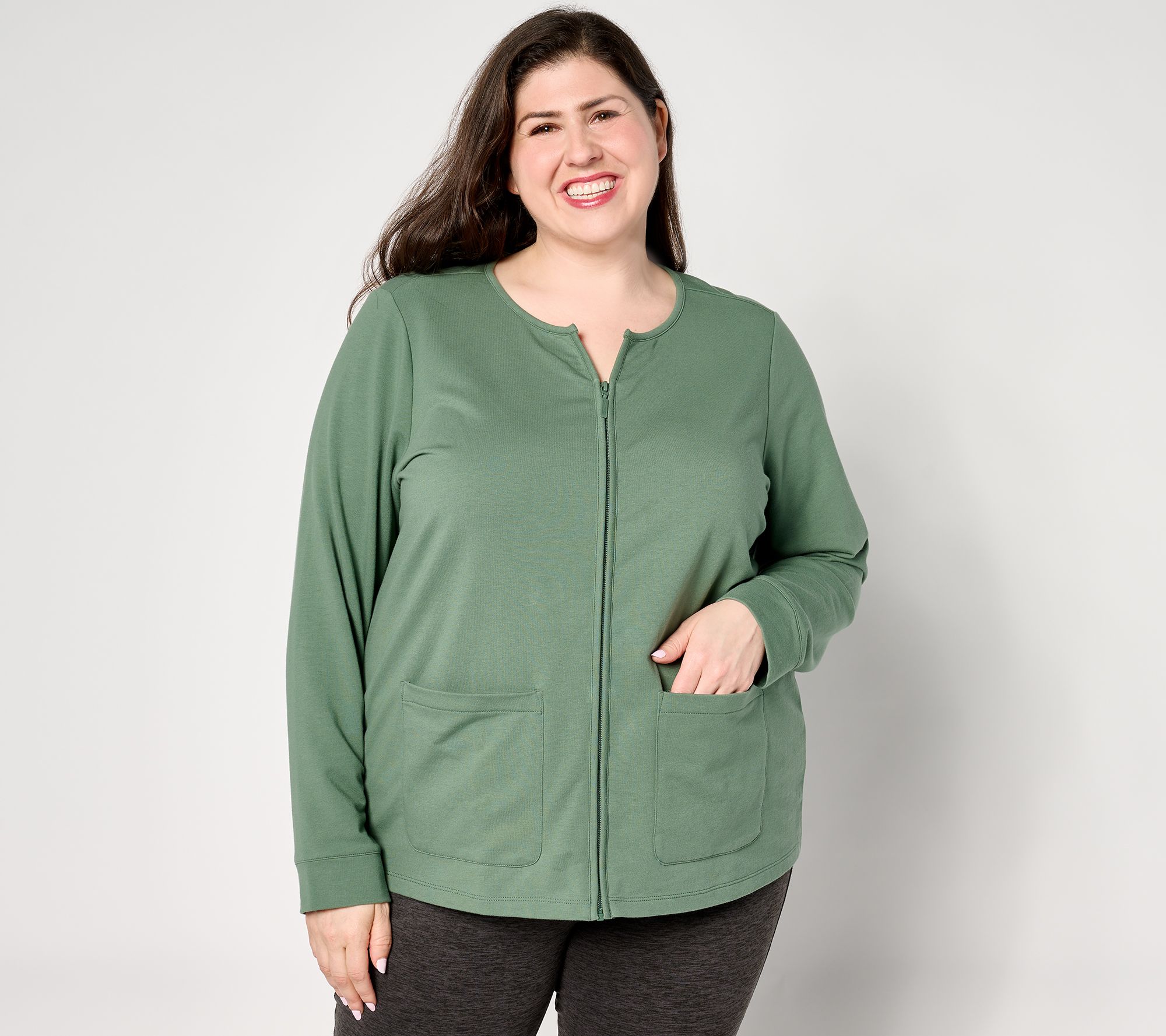 Qvc plus size coats best sale