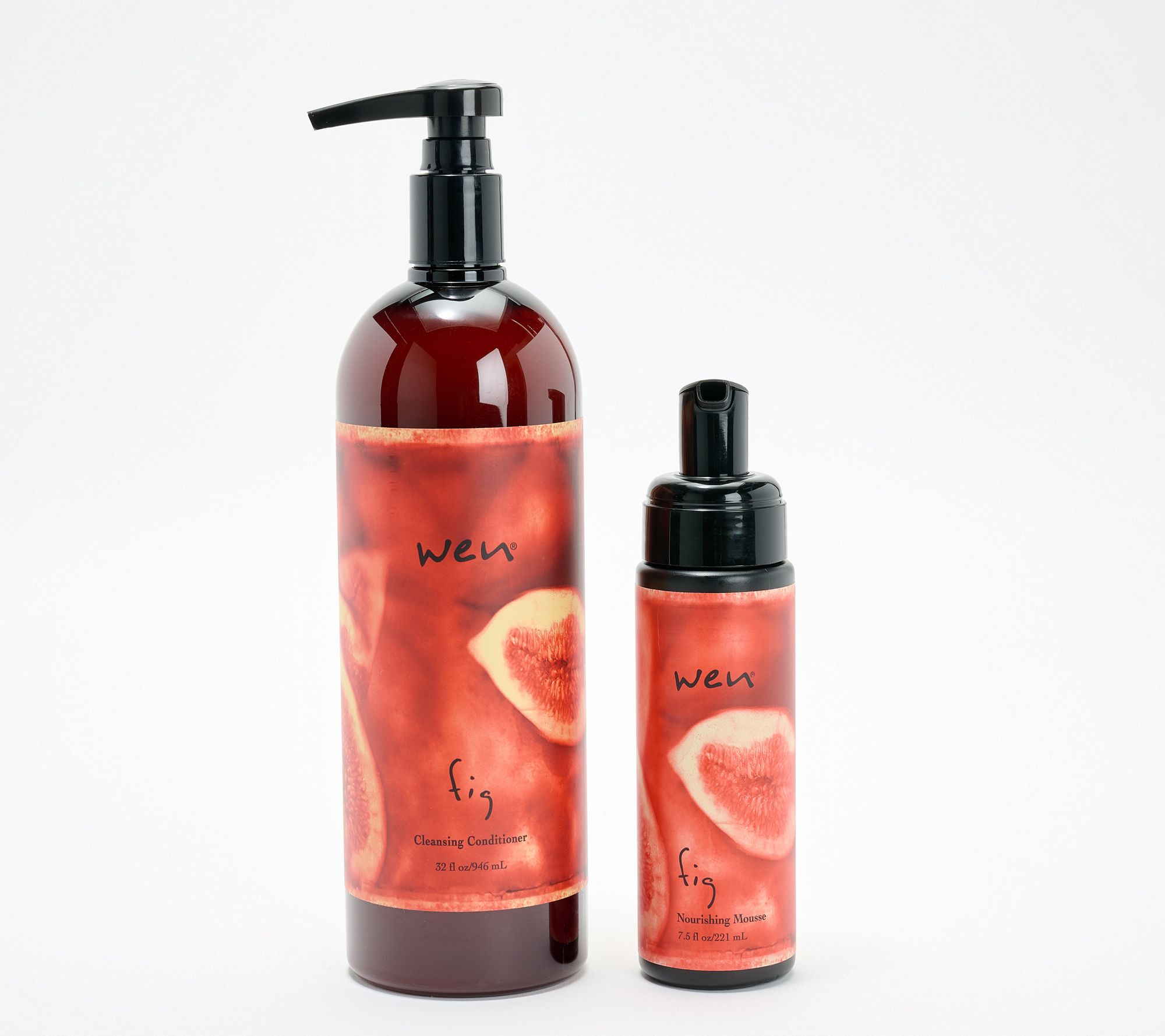 WEN by Chaz Dean Classic Cleansing Conditioner & Mousse Set