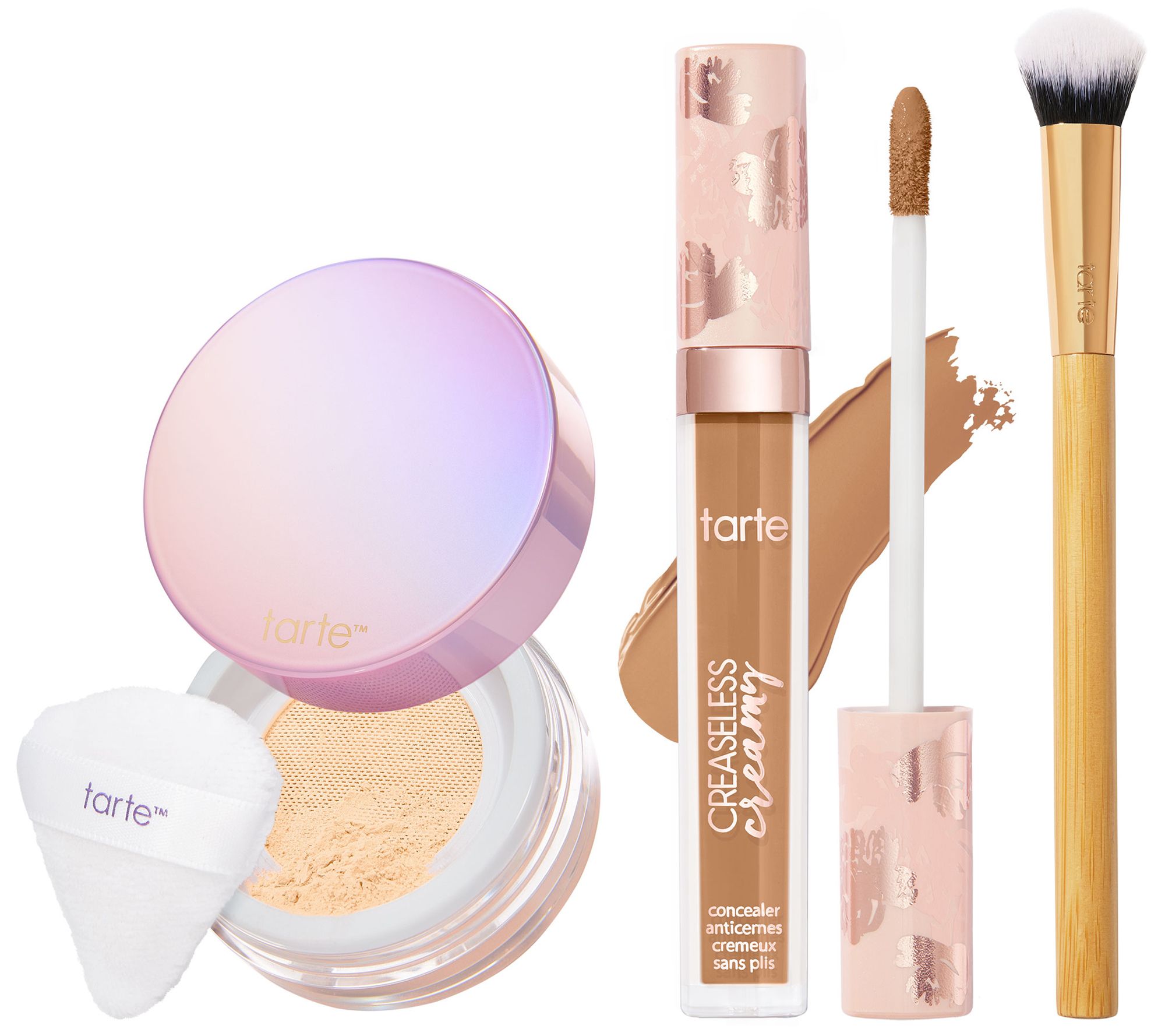 tarte Creaseless Correcting Complexion Trio