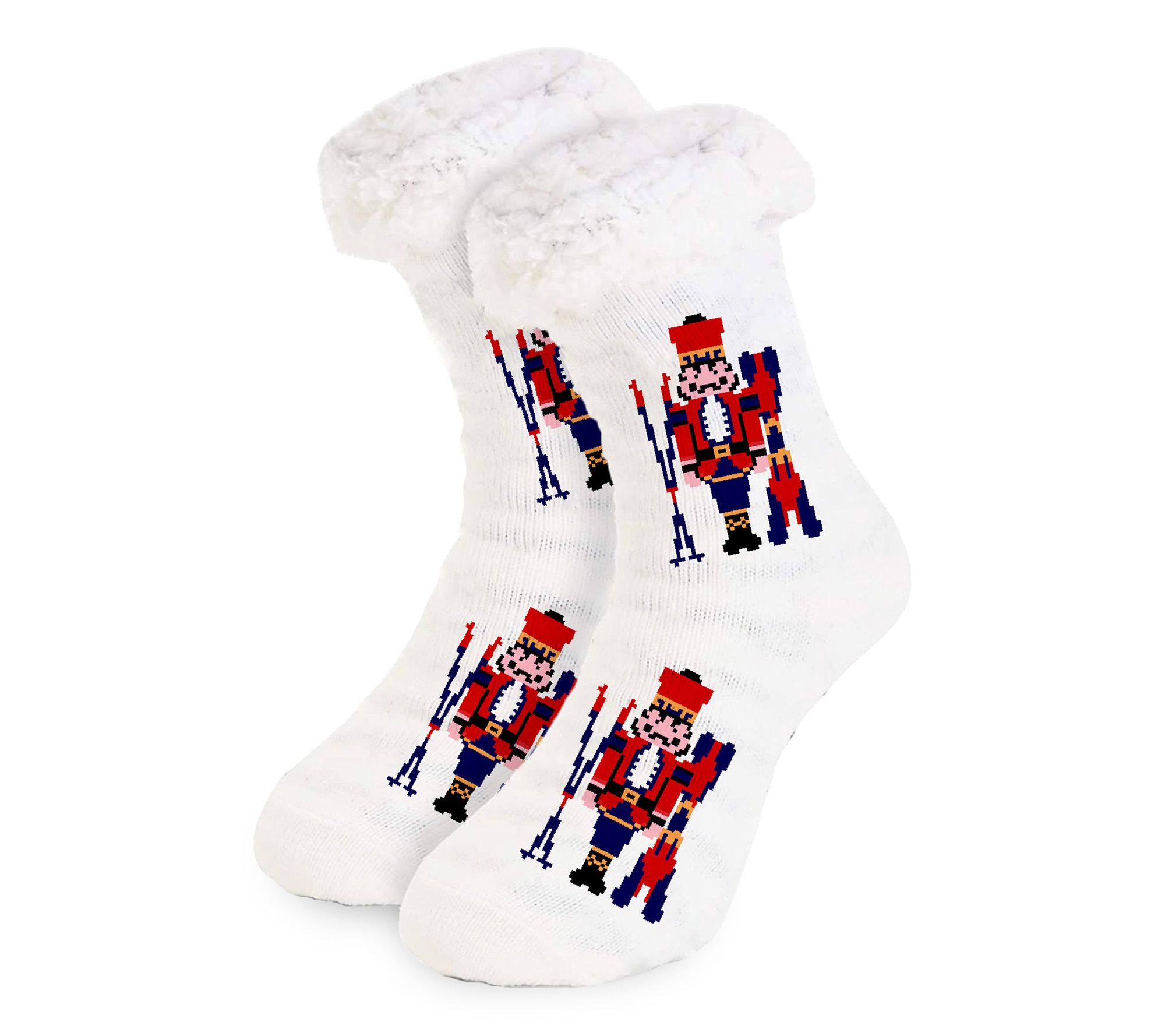 By The Edit Fuzzy Feelings Non-Slip Slipper Socks