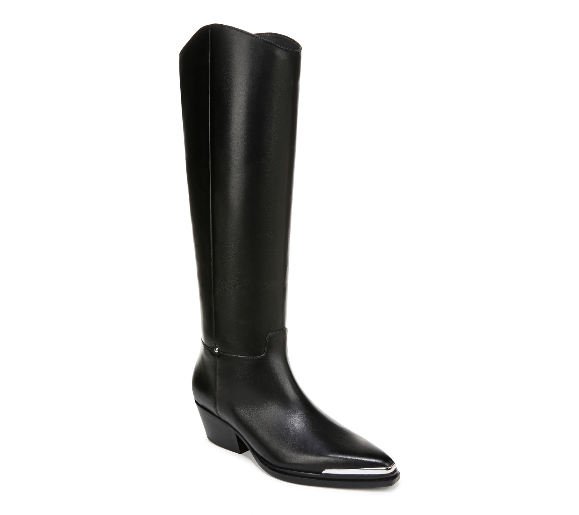 Franco Sarto Western Tall Leather Boots - Billi e