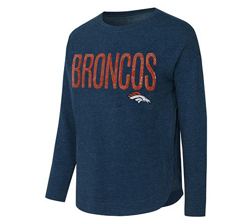 NFL Officially Licensed Women's Sequin Text Pullover