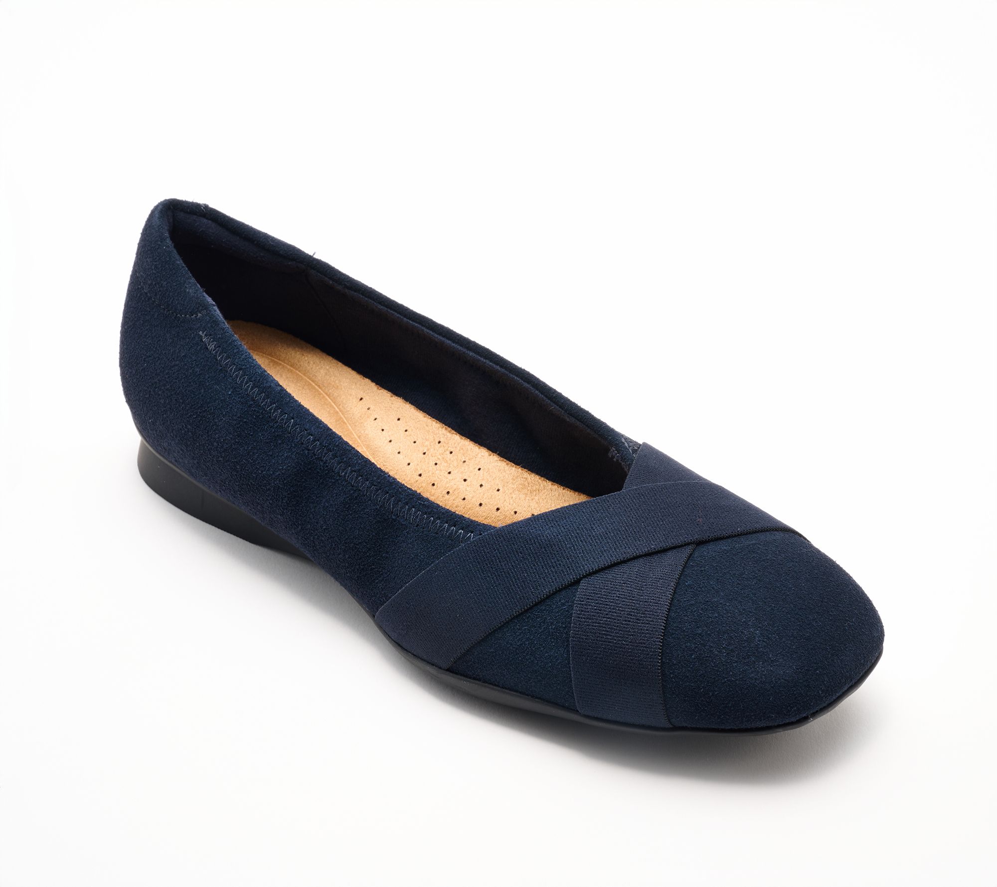 Clarks Collection Leather Flats -Jazmynn Gem