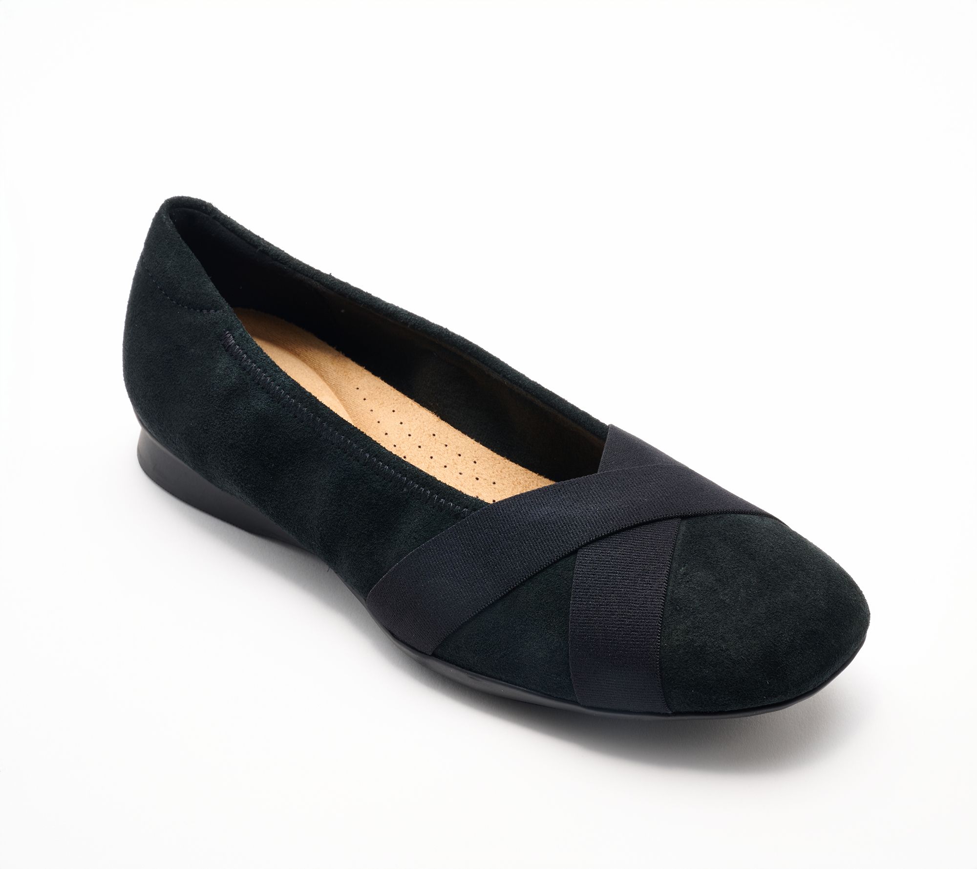 Clarks Collection Leather Flats -Jazmynn Gem