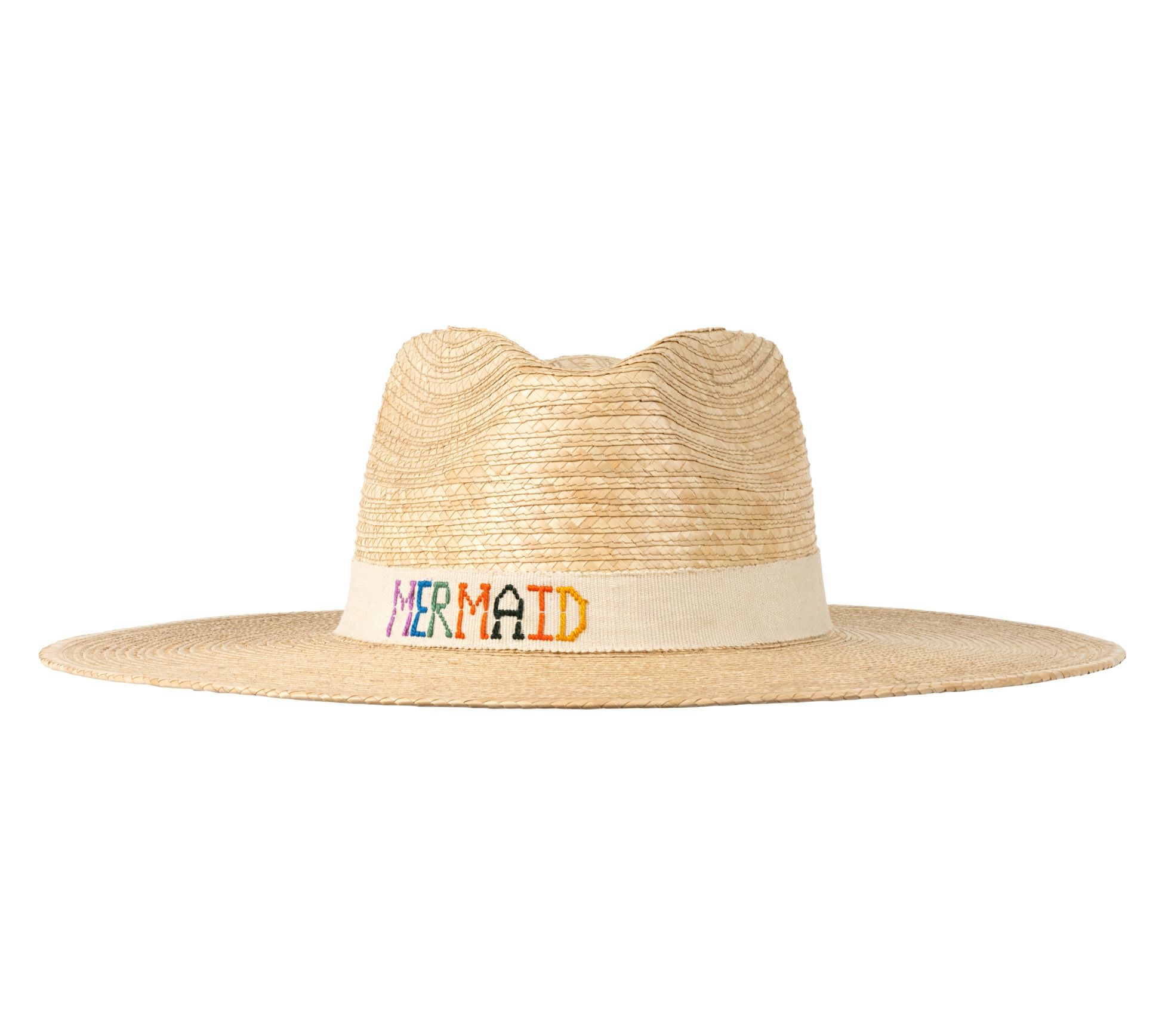 Sunshine Tienda Embroidered Palm Hat