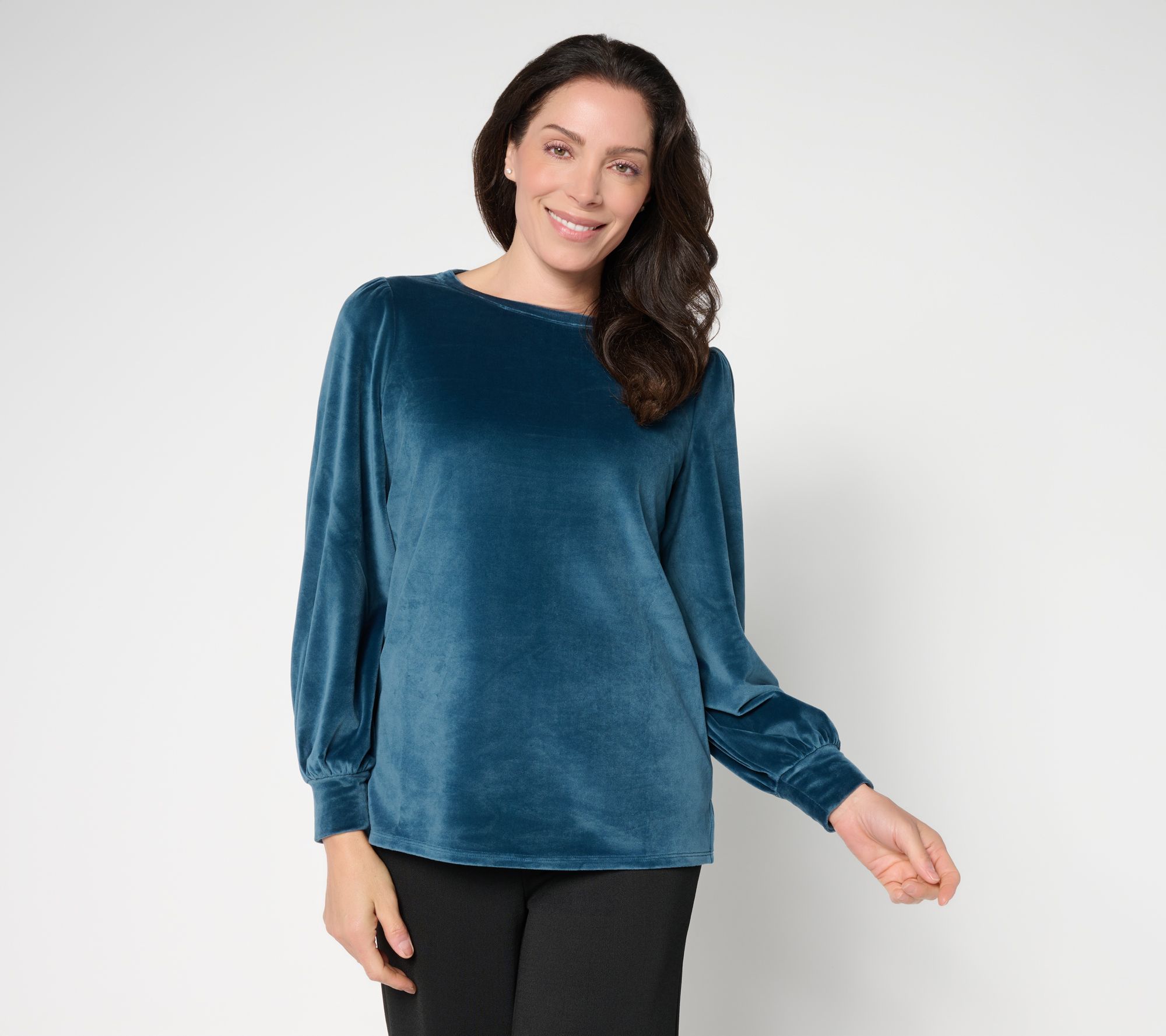 Belle by Kim Gravel Belleour Blouson Sleeve Top