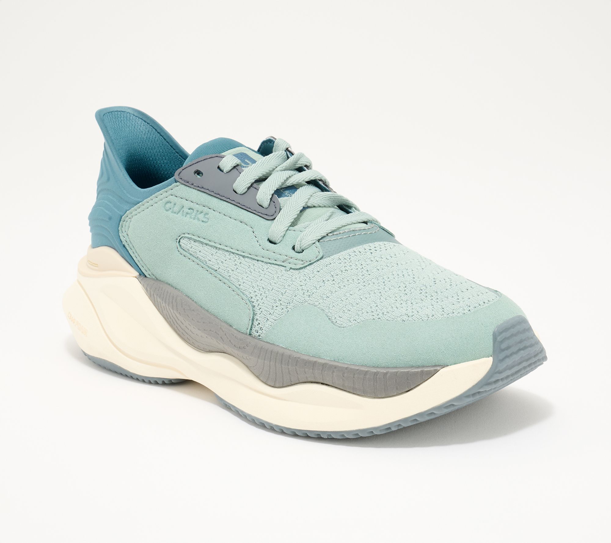 Clarks Signature Lace-Up Sneakers - Pace