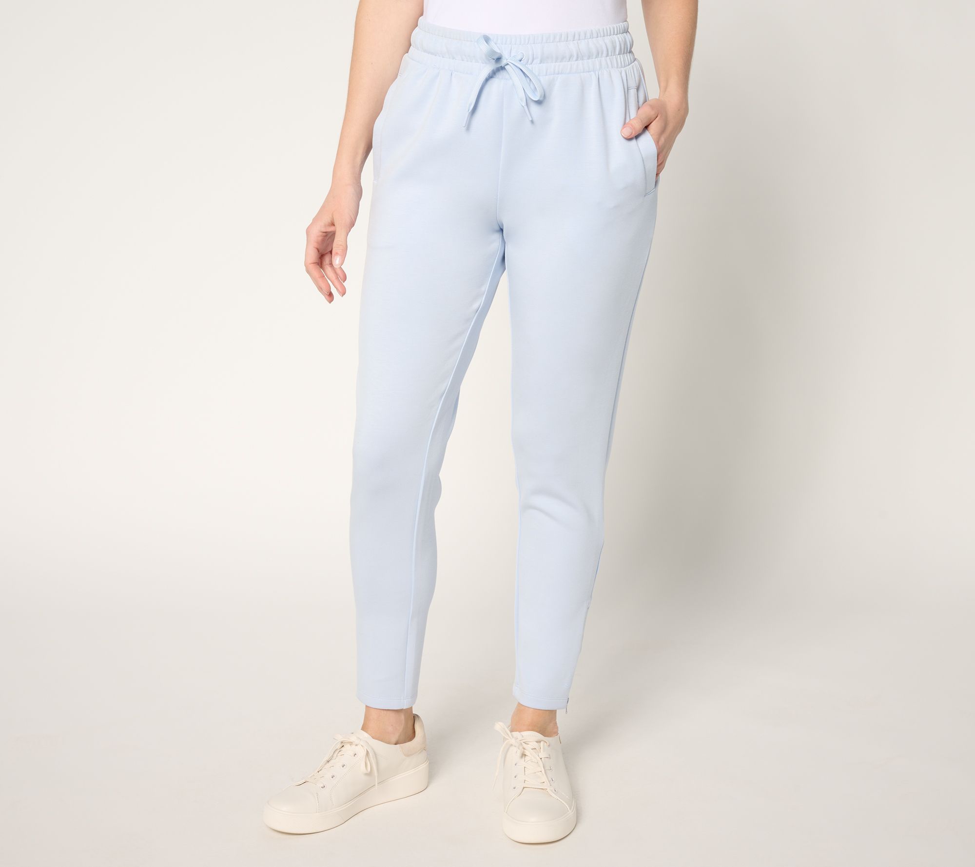 "As Is" Cuddl Duds Smooth Knit Jersey Slim Pant