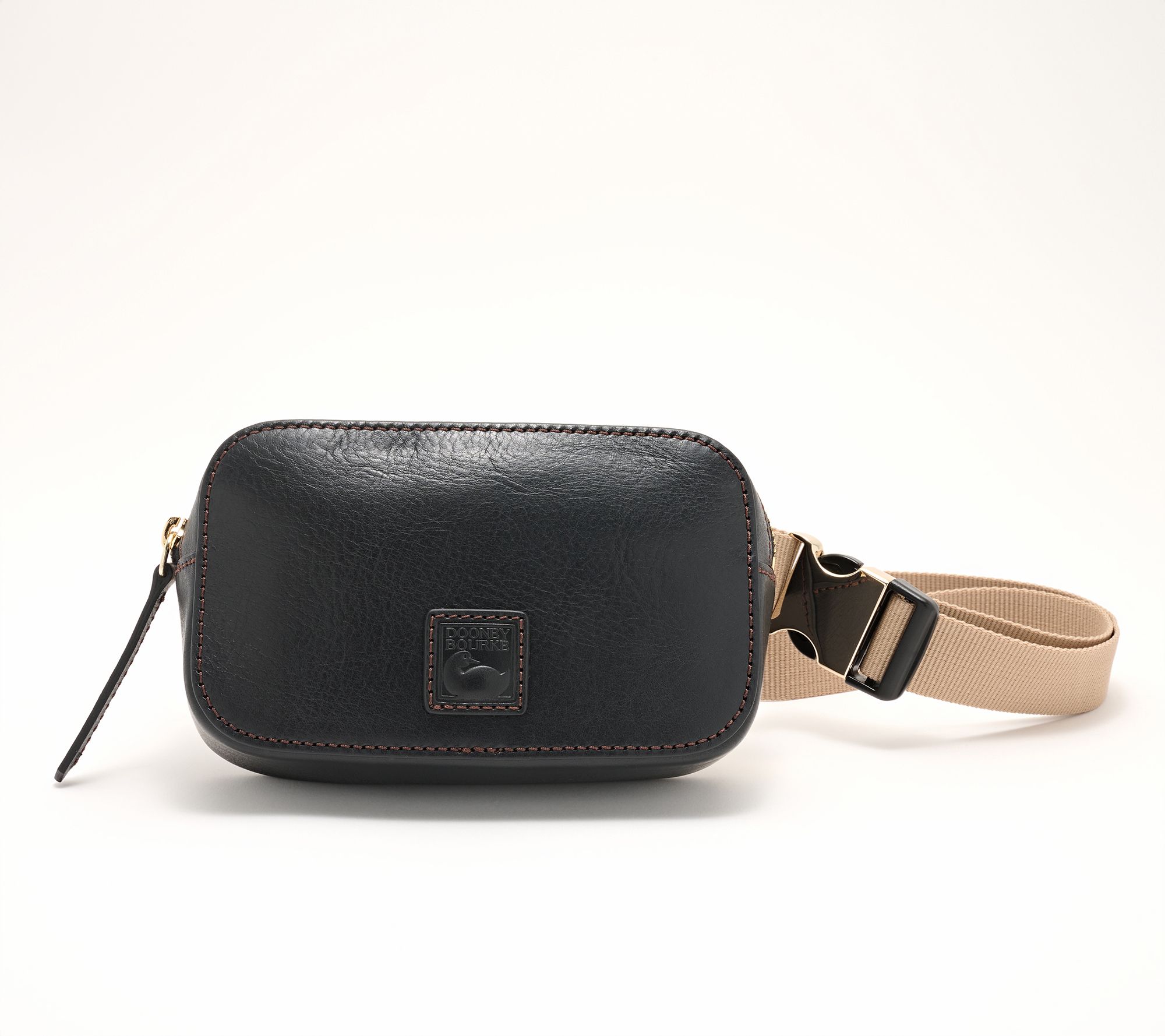 Dooney & Bourke Florentine Leather Belt Bag - QVC.com