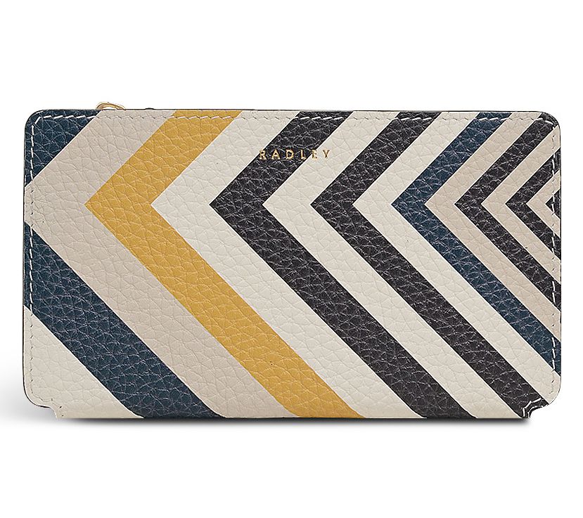 RADLEY London Coin Street Print Medium Zip Leather Wallet