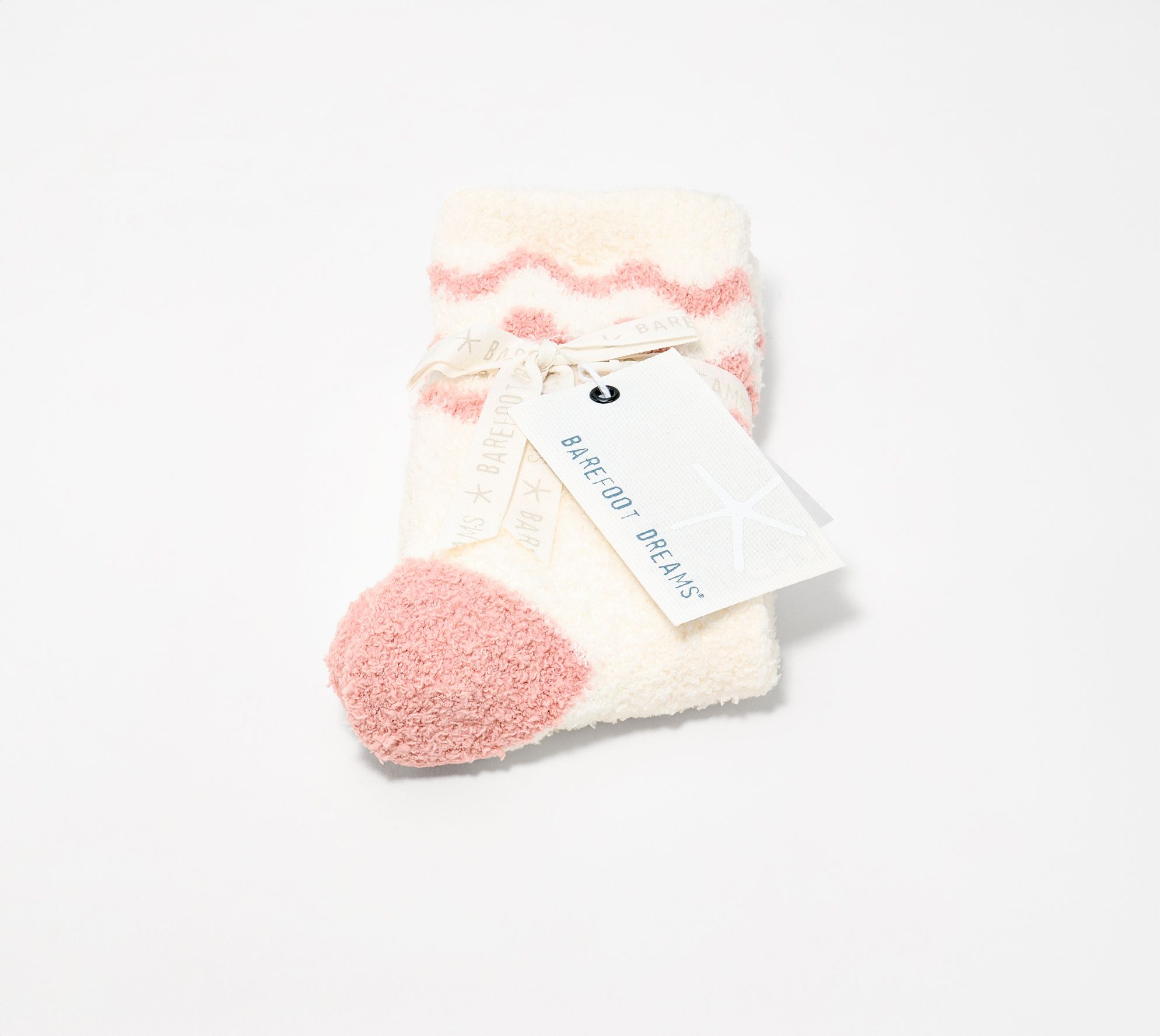 Barefoot Dreams CozyChic Zig Zag Half Crew Sock