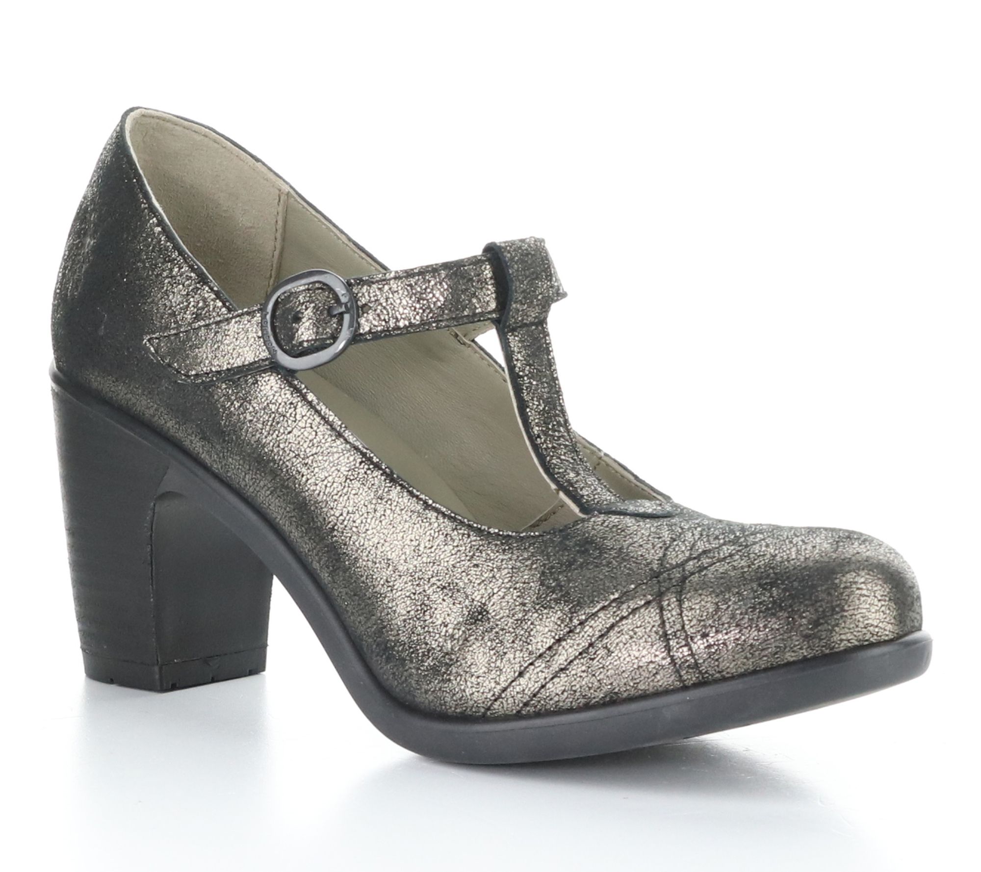 Fly London Cool Leather Mary Jane Pump