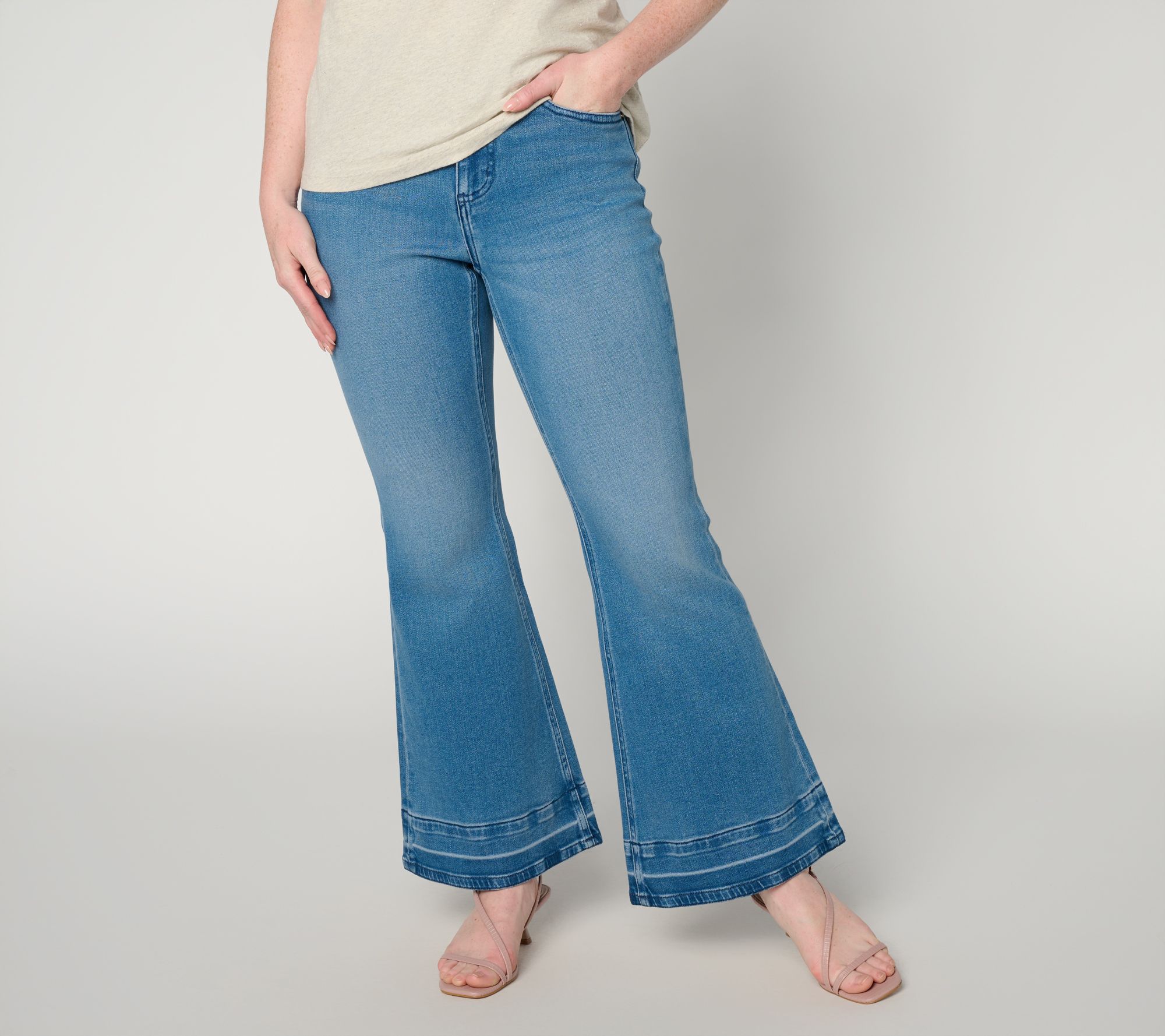 Mally Roncal Regular Full Length FierceFlex Bootcut Jeans