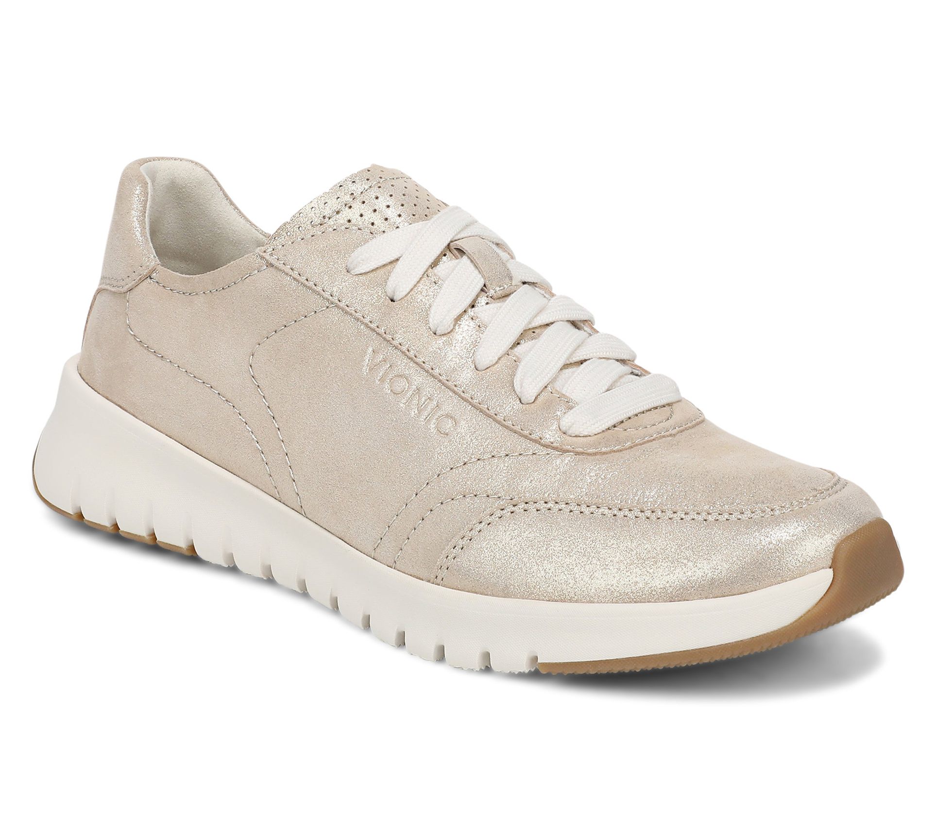 Vionic Leather Casual Sneakers - Uptown Sneaker