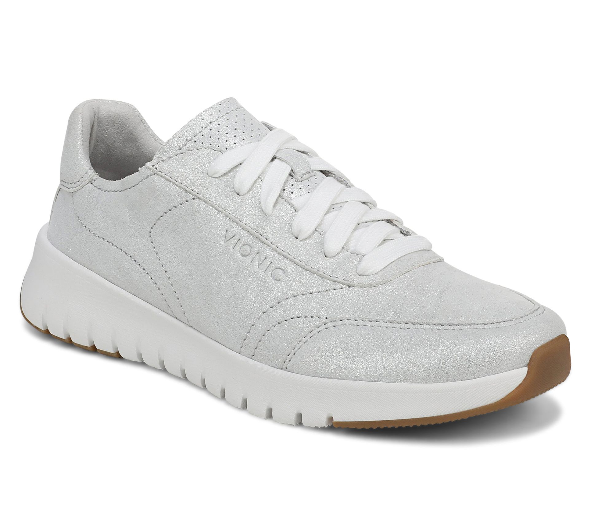 Vionic Leather Casual Sneakers - Uptown Sneaker