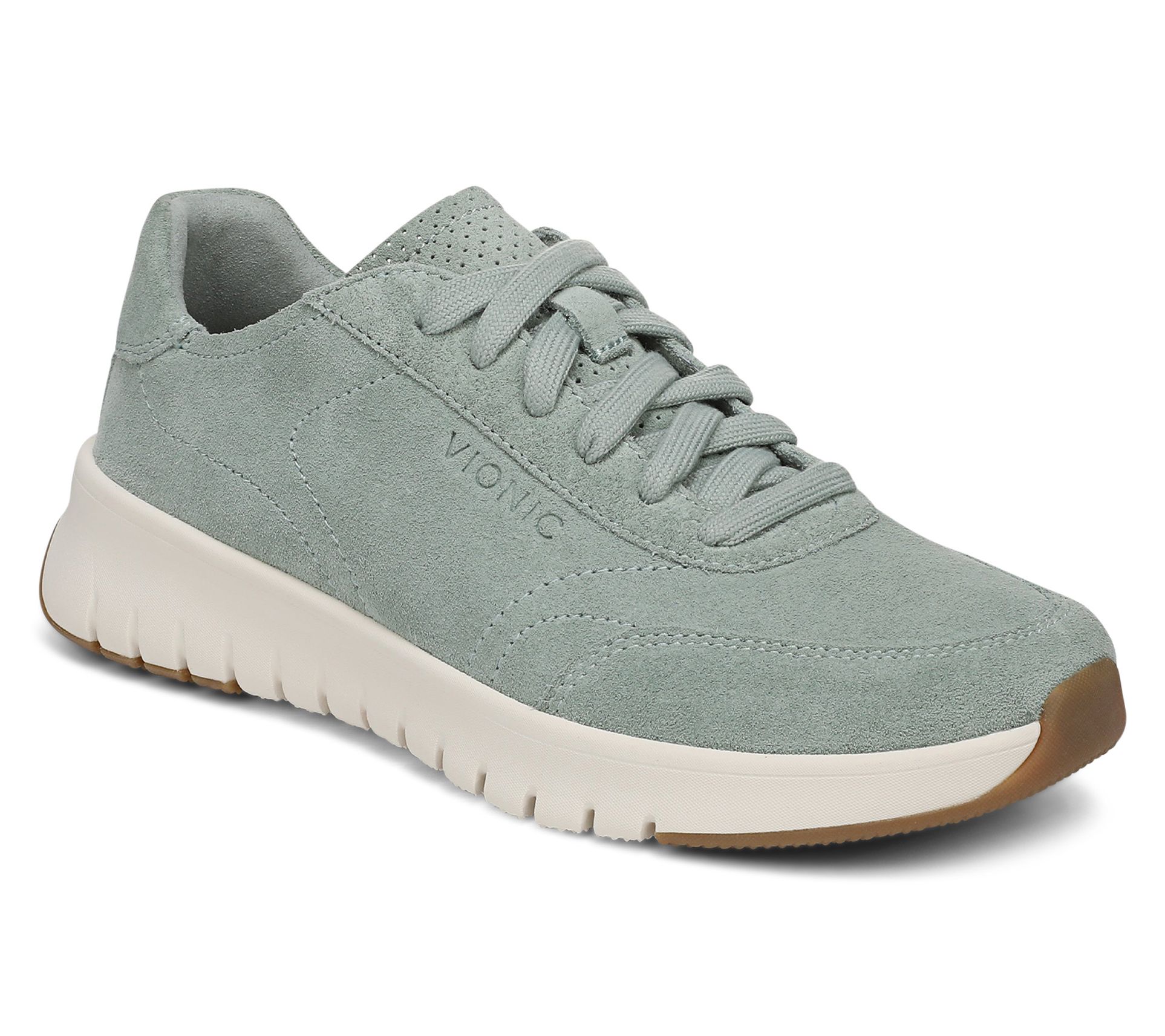 Vionic Leather Casual Sneakers - Uptown Sneaker