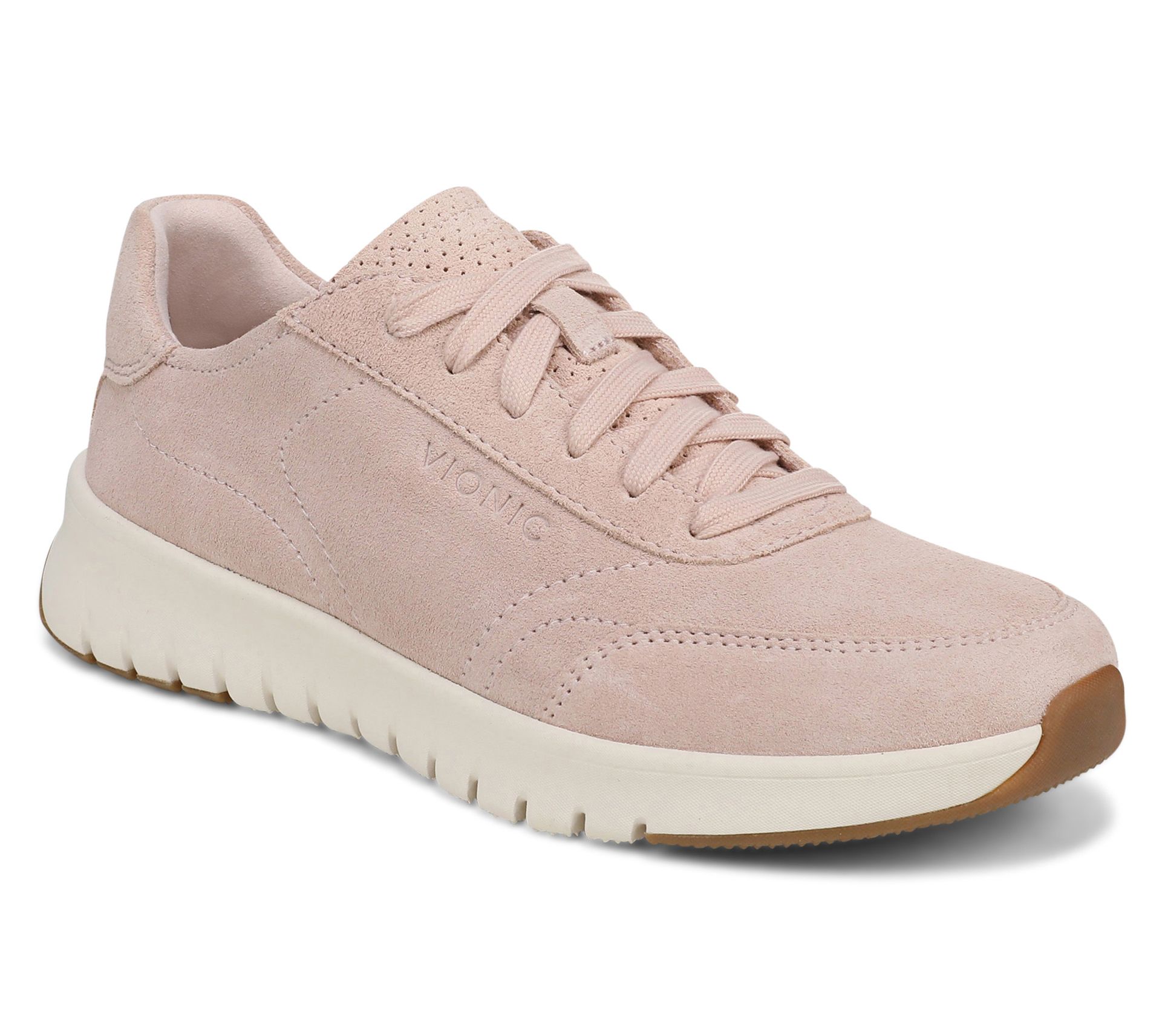 Vionic Leather Casual Sneakers - Uptown Sneaker