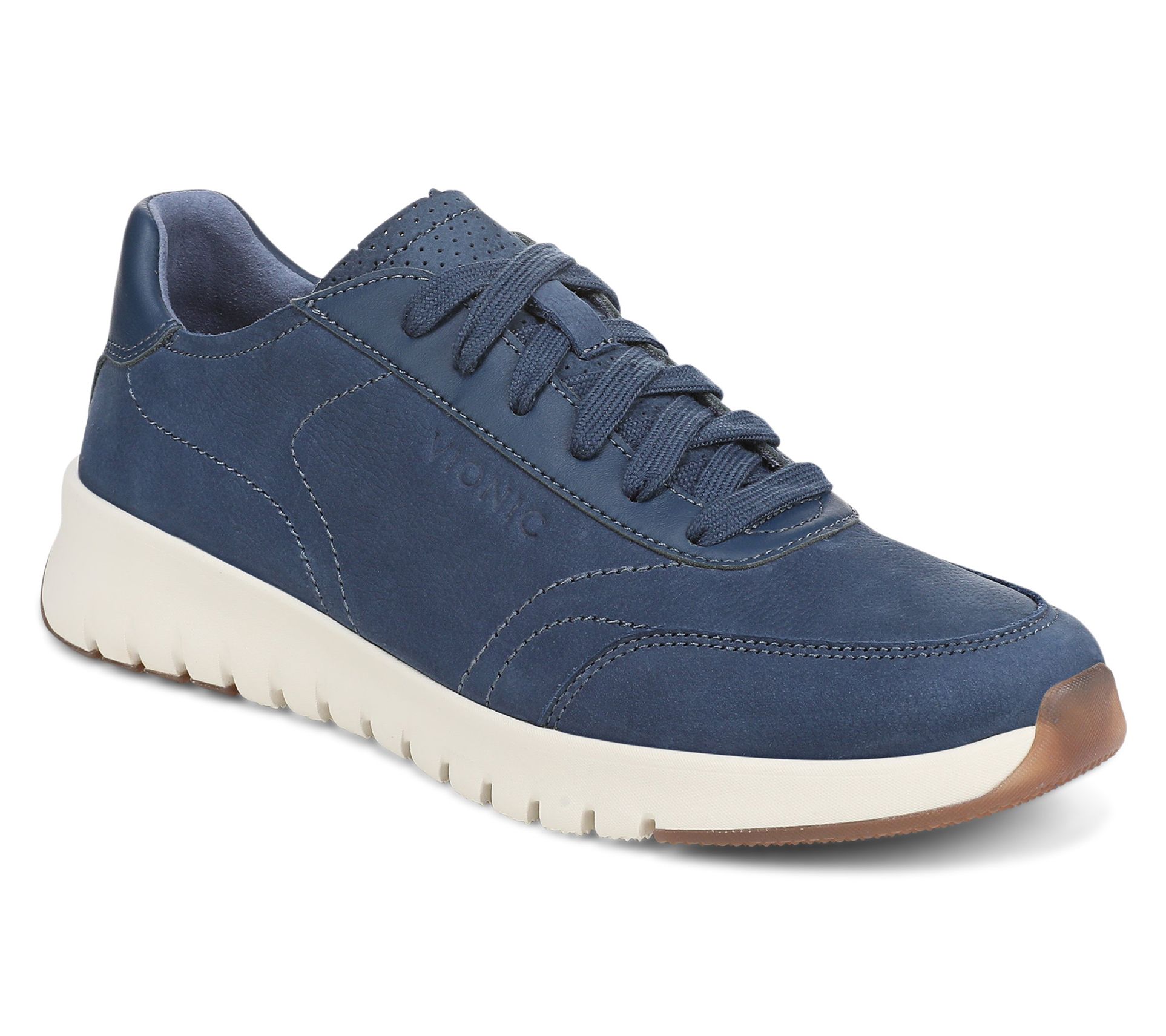 Vionic Leather Casual Sneakers - Uptown Sneaker