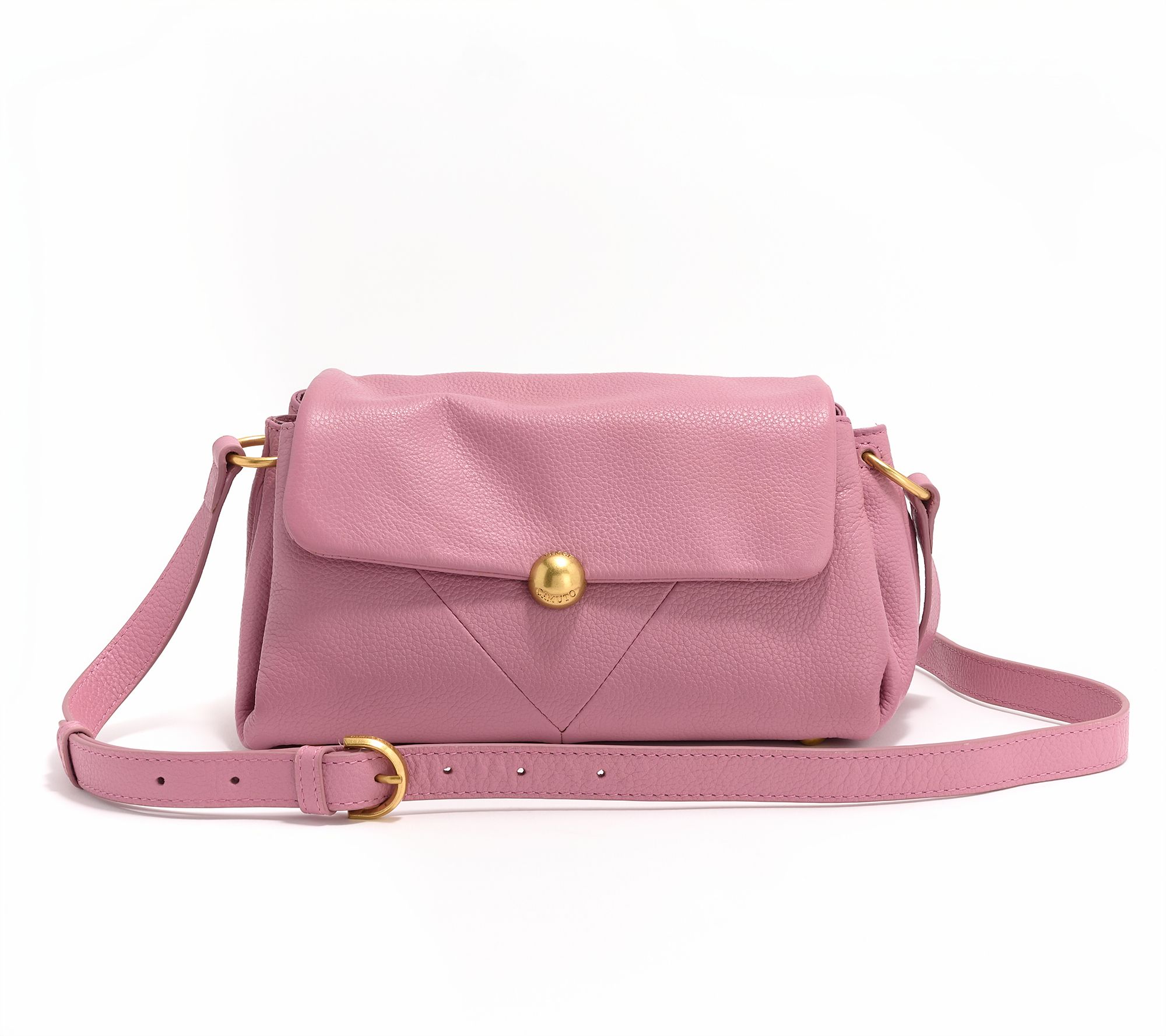 "As Is" Vince Camuto Leather Medna Flap Crossbody