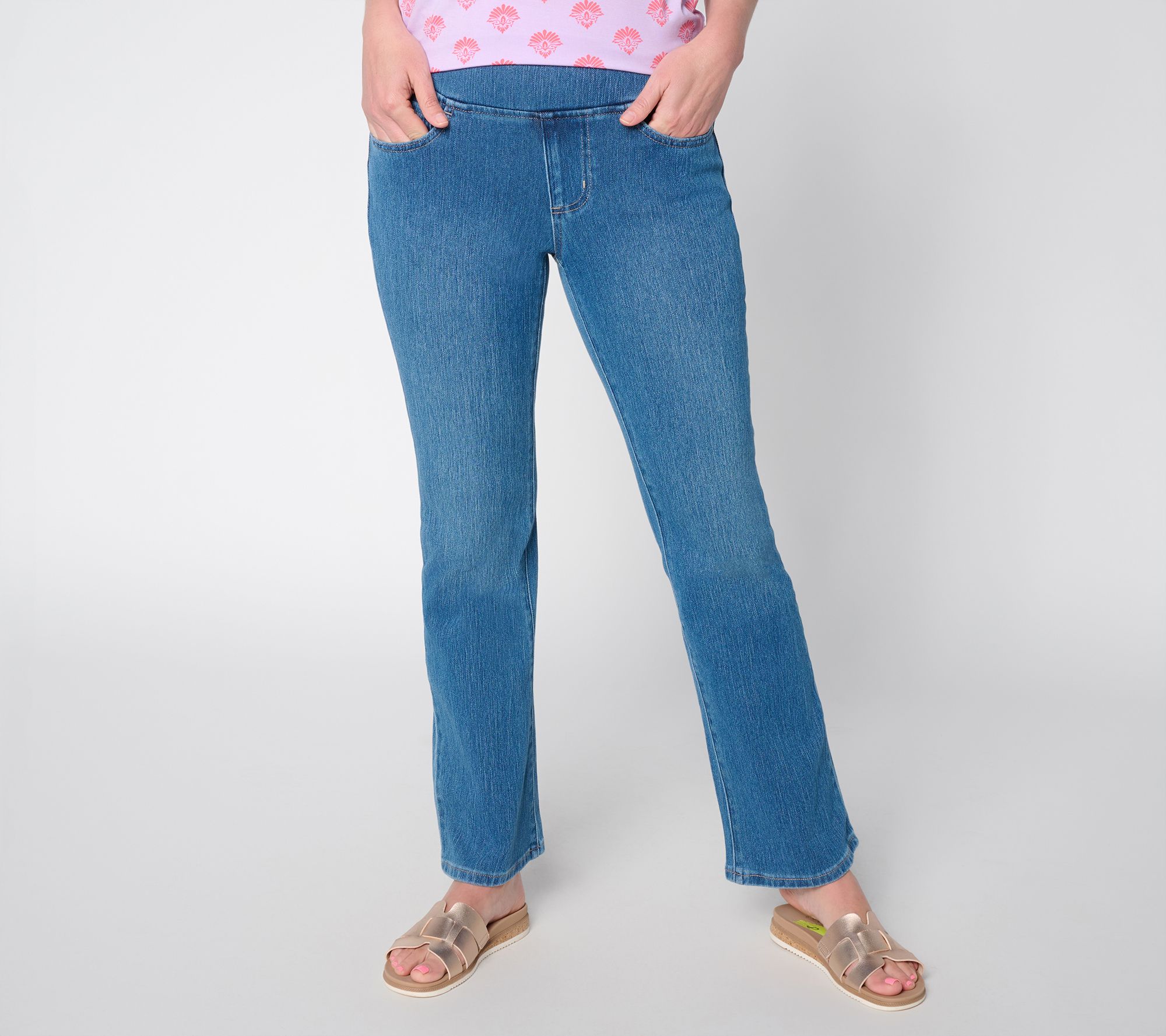 Belle by Kim Gravel Regular Flexibelle Boot Cut Jean