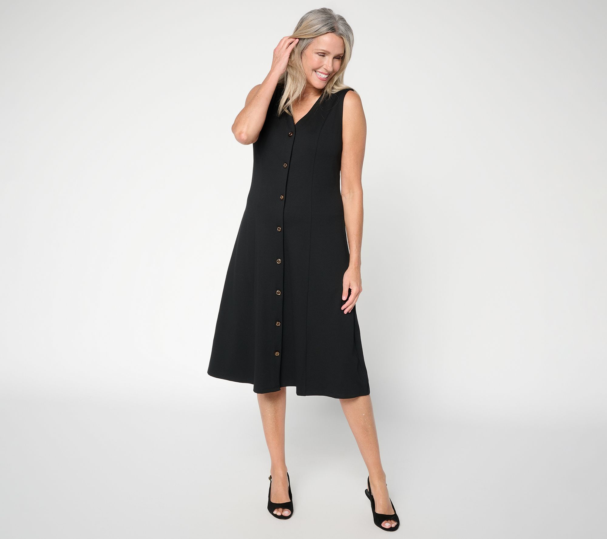 BEAUTIFUL by Lawrence Zarian Regular Sleeveless Midi Dress