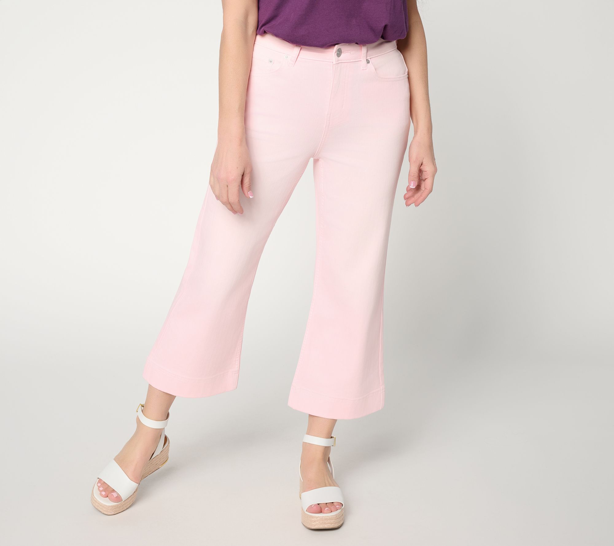 "As Is" LOGO by Lori Goldstein Regular PD Kick Flare Jeans